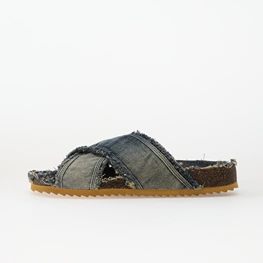 DIESEL Woodstock D-Woodstock-Sa-Cross W Sandals Blue Denim