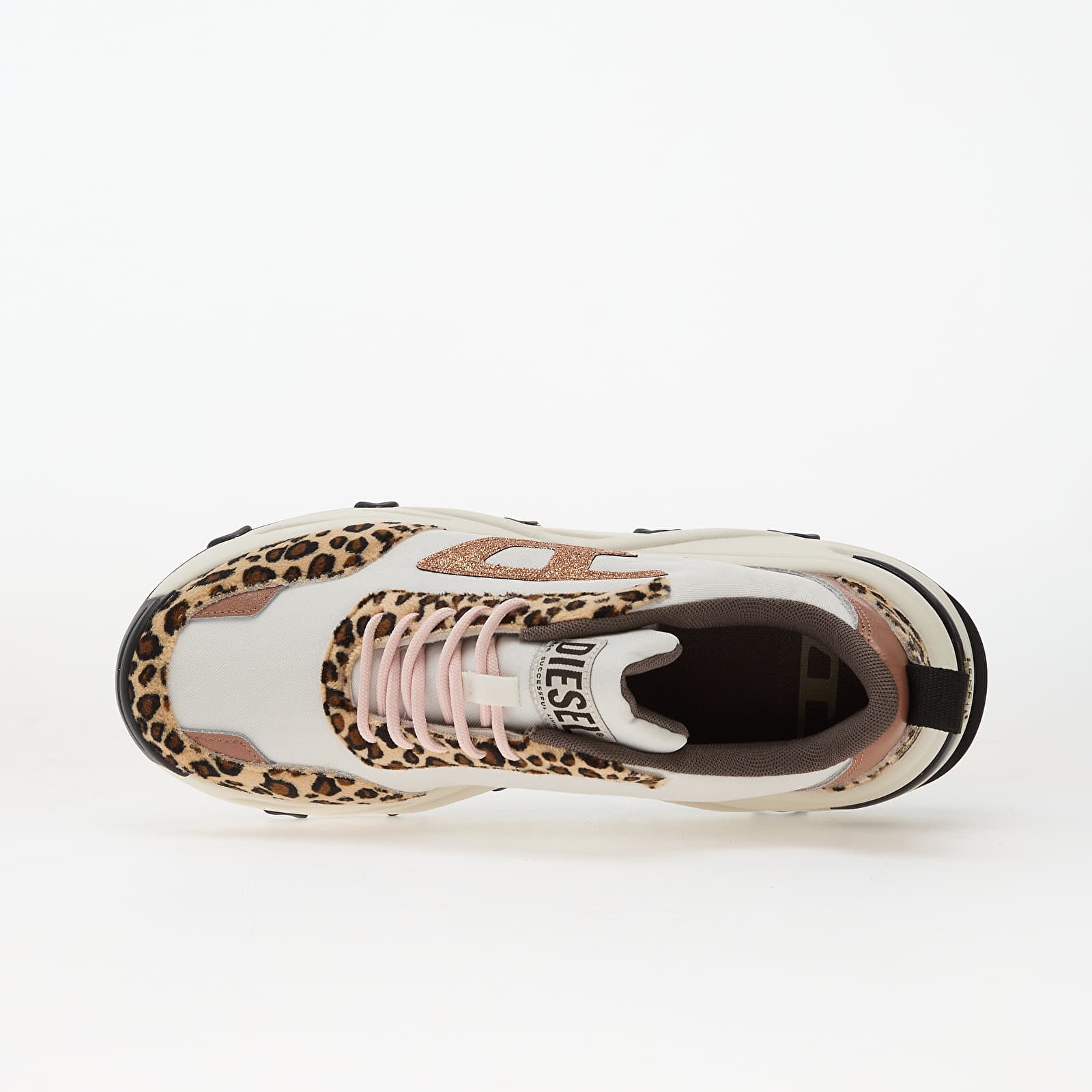 Women's sneakers and shoes DIESEL Savannah Tulu S-Savannah W Sneakers Bright White/ Safari