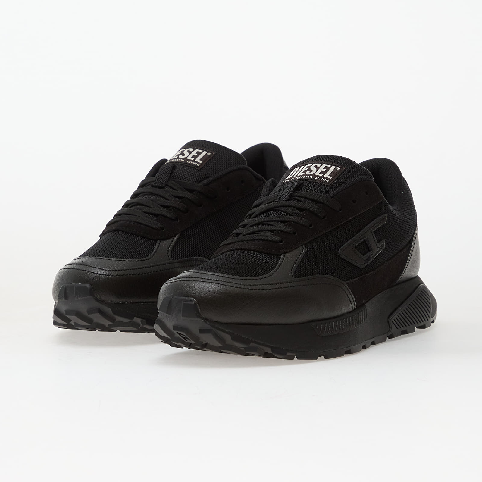 Încălțăminte și sneakerși pentru bărbați DIESEL Tame-D S-Tame D-Up Sneakers Black/ Black