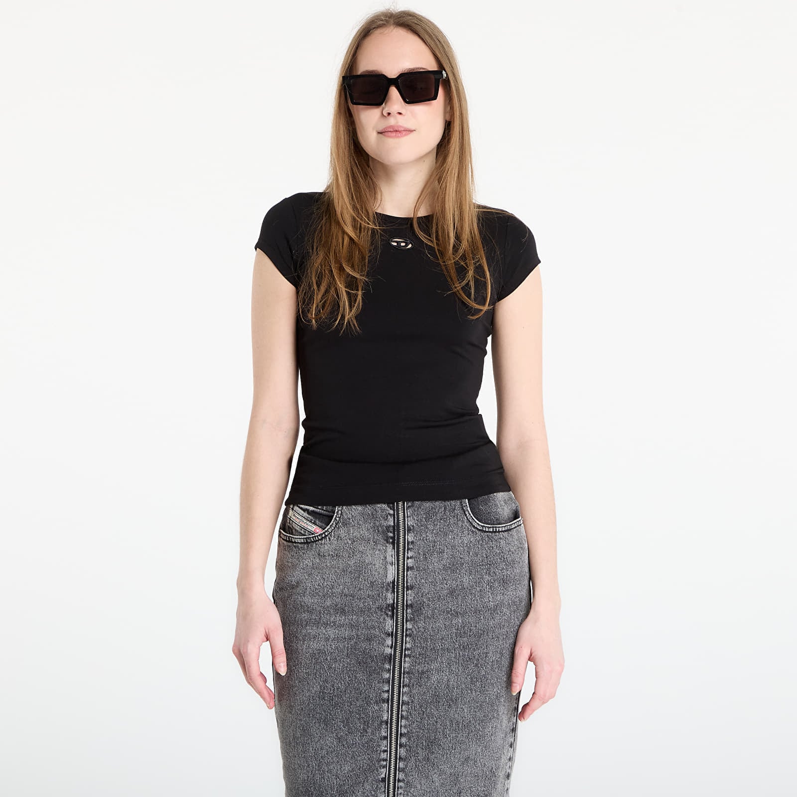 T-shirt DIESEL T-Angie-Od Tank Top Black L