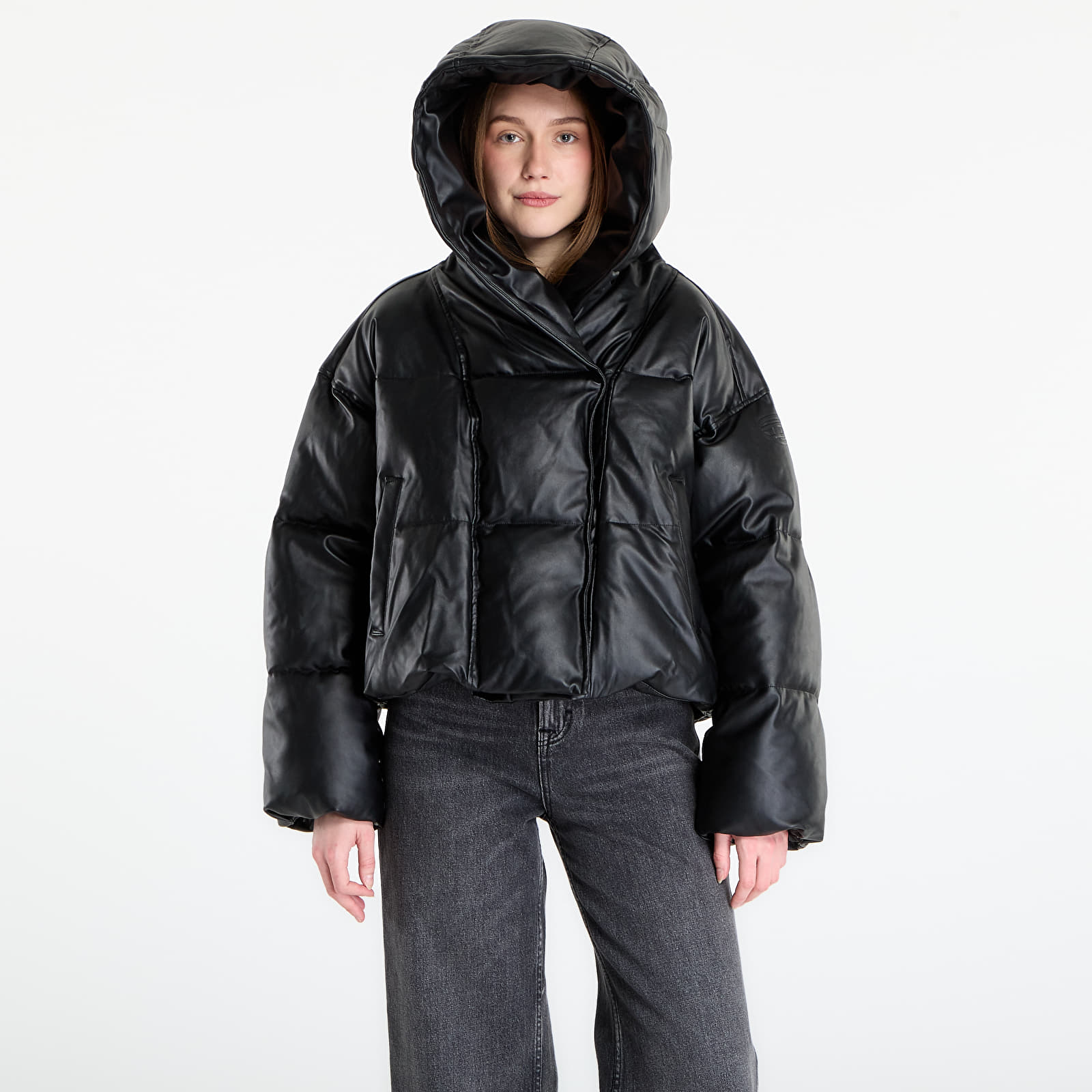 Dámské bundy DIESEL W-Illey Jacket Black