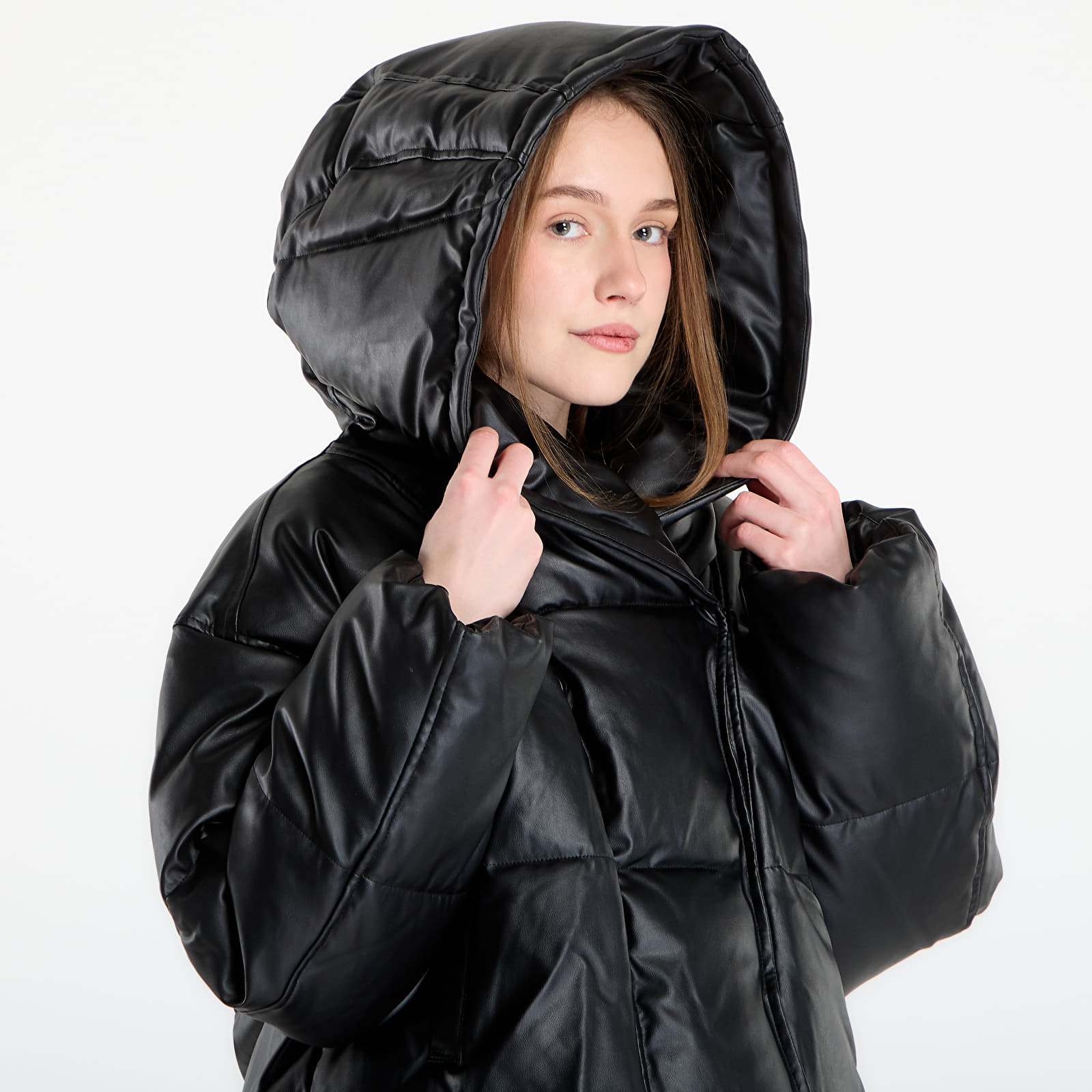 Dámské bundy DIESEL W-Illey Jacket Black