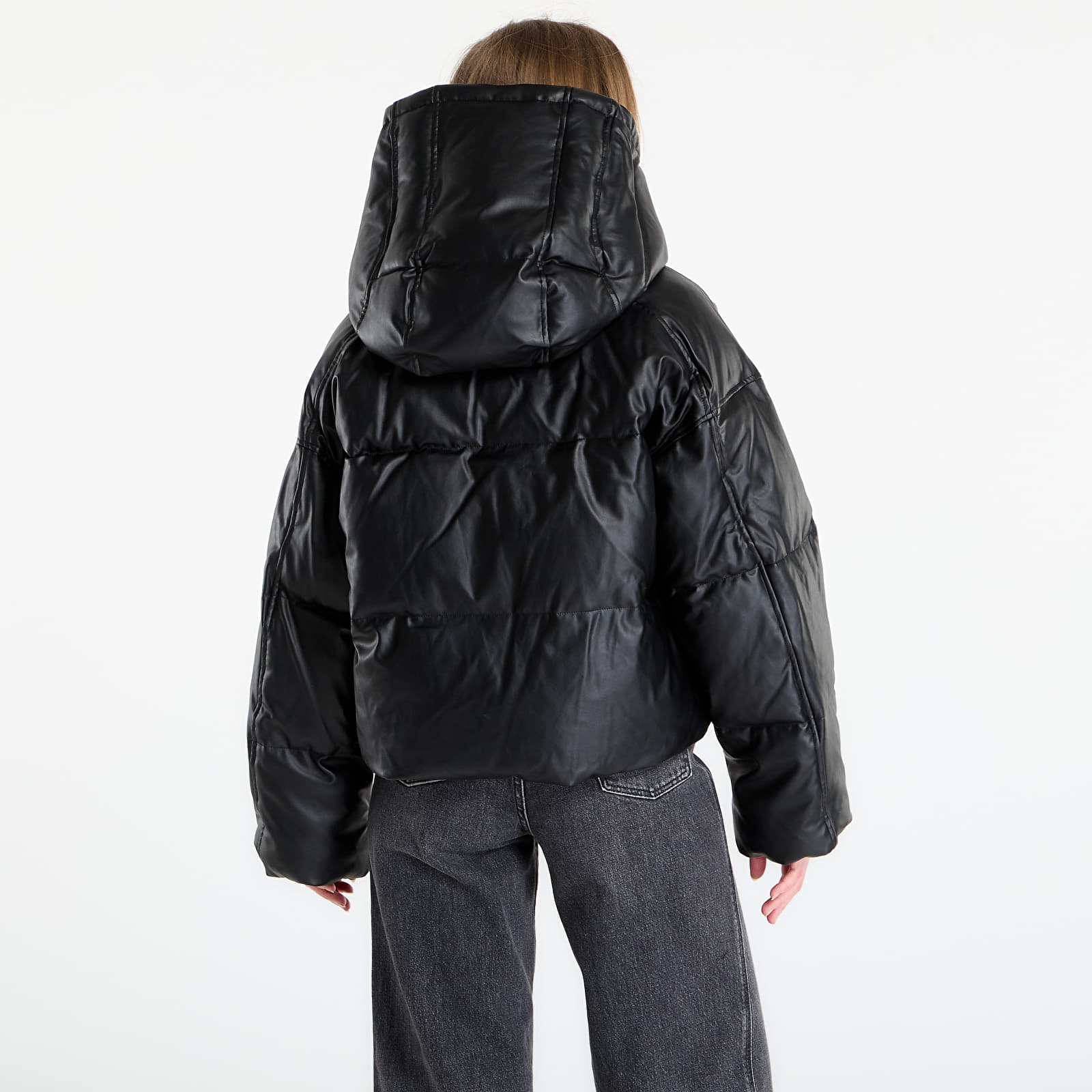 Dámské bundy DIESEL W-Illey Jacket Black