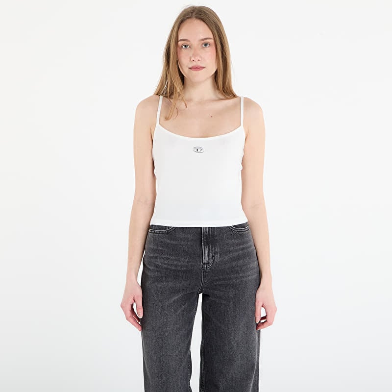 DIESEL T-Hupy-Od Tank Top Off White