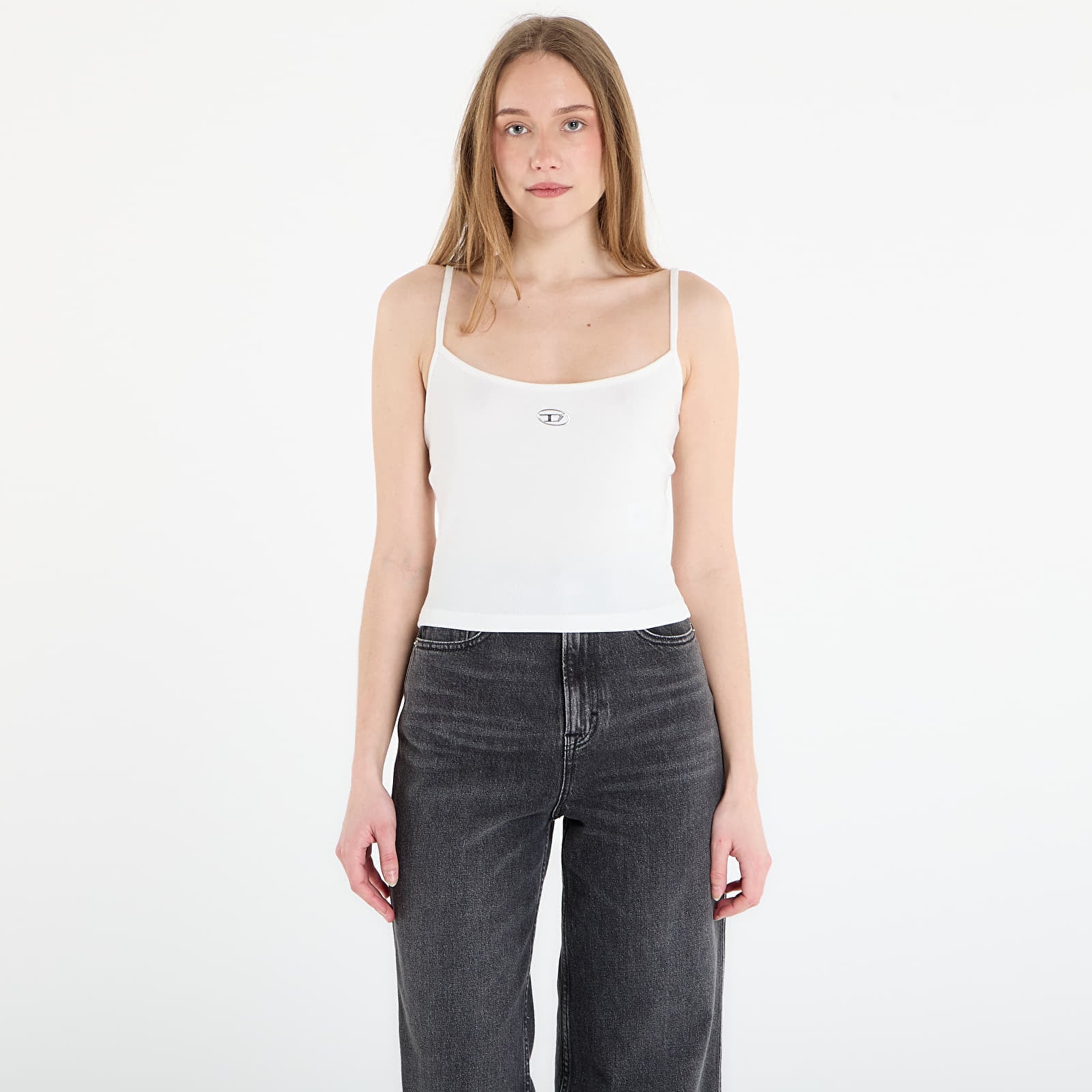 Ženski brezrokavniki DIESEL T-Hupy-Od Tank Top Off White
