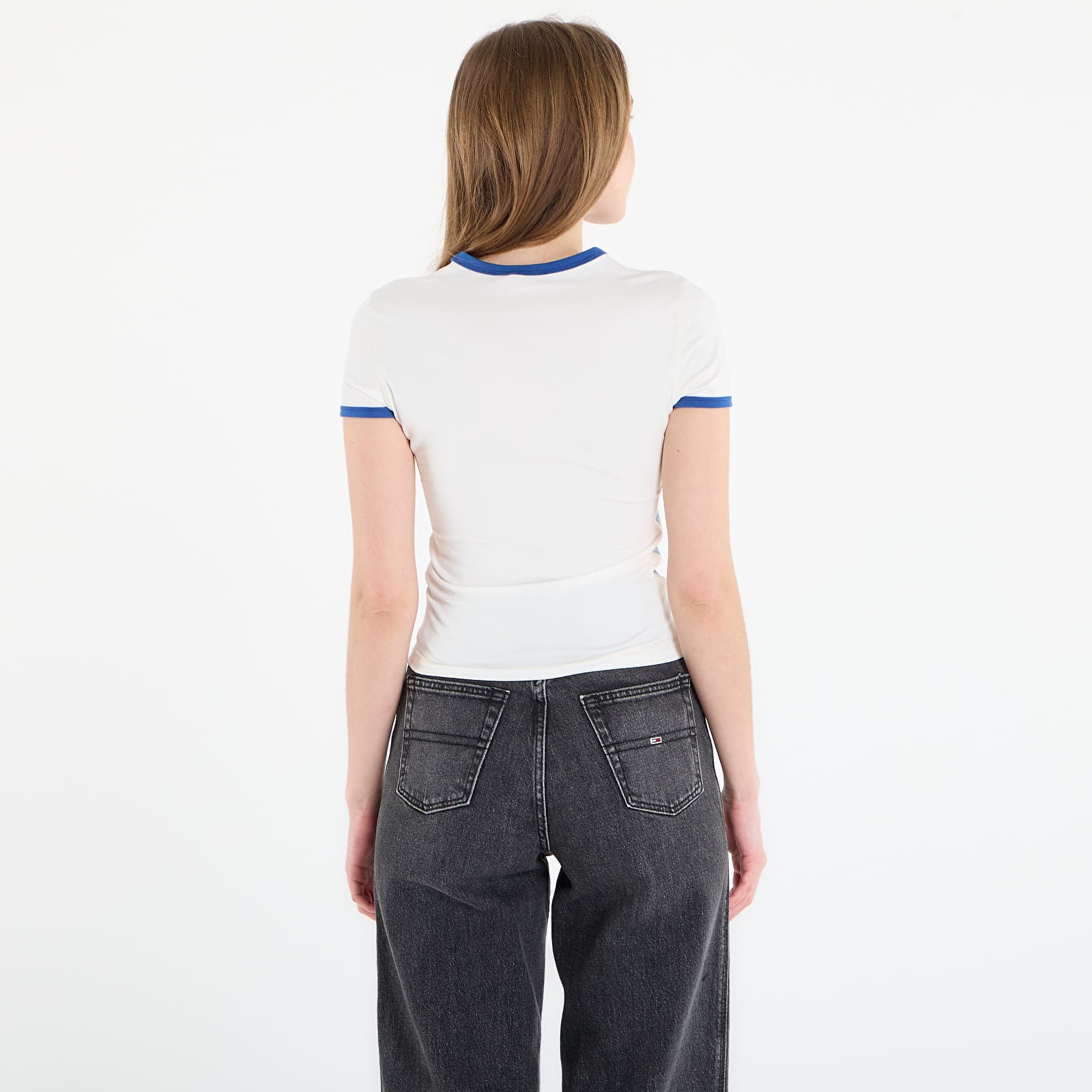 Ženske majice  DIESEL T-Uncuties-Long-S1 T-Shirt Off White