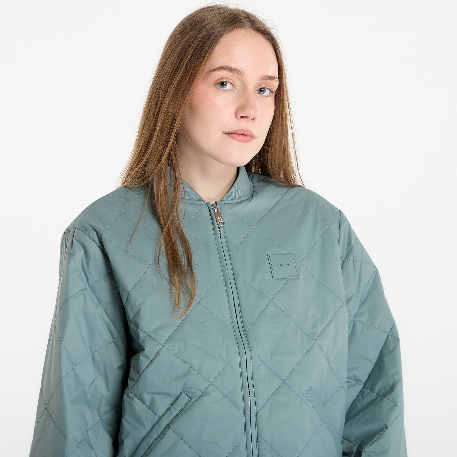 Jackets Calvin Klein Jeans Lightweight Quilted Jacket Grey