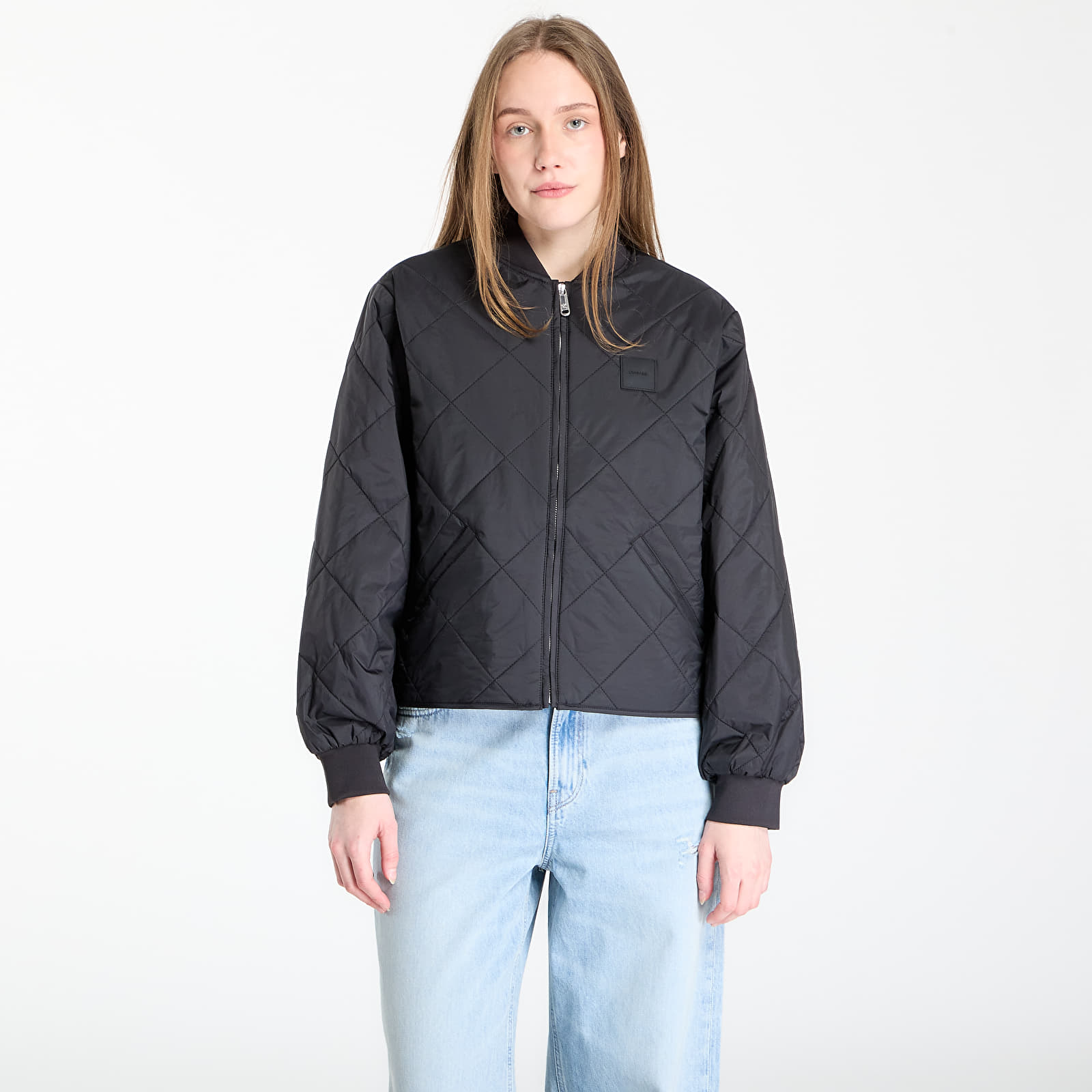 Jackets Calvin Klein Jeans Lightweight Quilted Jacket Black