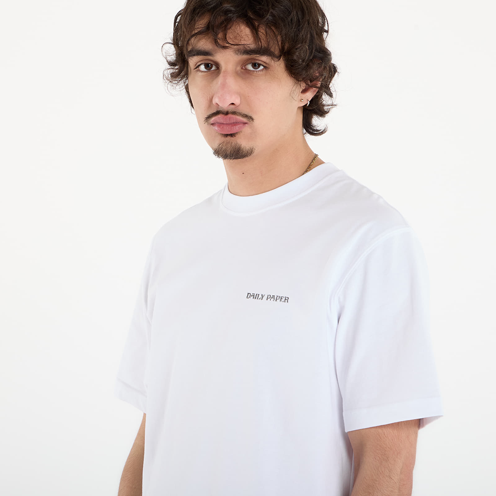 Marškinėliai Daily Paper Snake Shield Ss Tee White