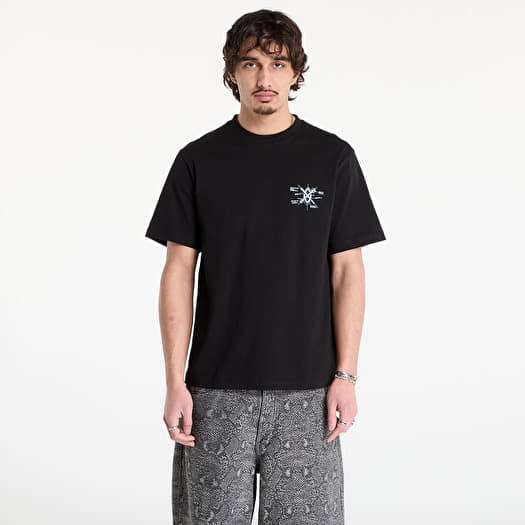 T-shirt Daily Paper Shield Evolution Ss Tee Black