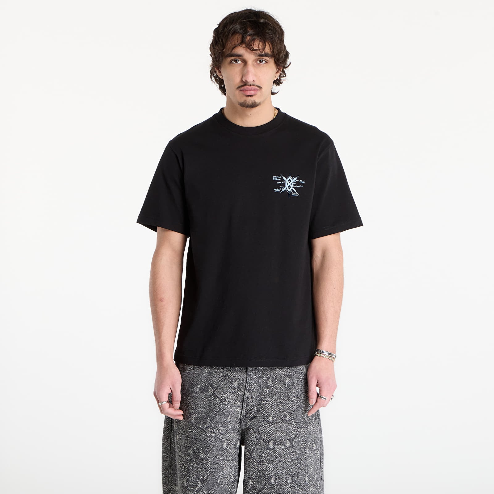 T-shirts Daily Paper Shield Evolution Ss Tee Black