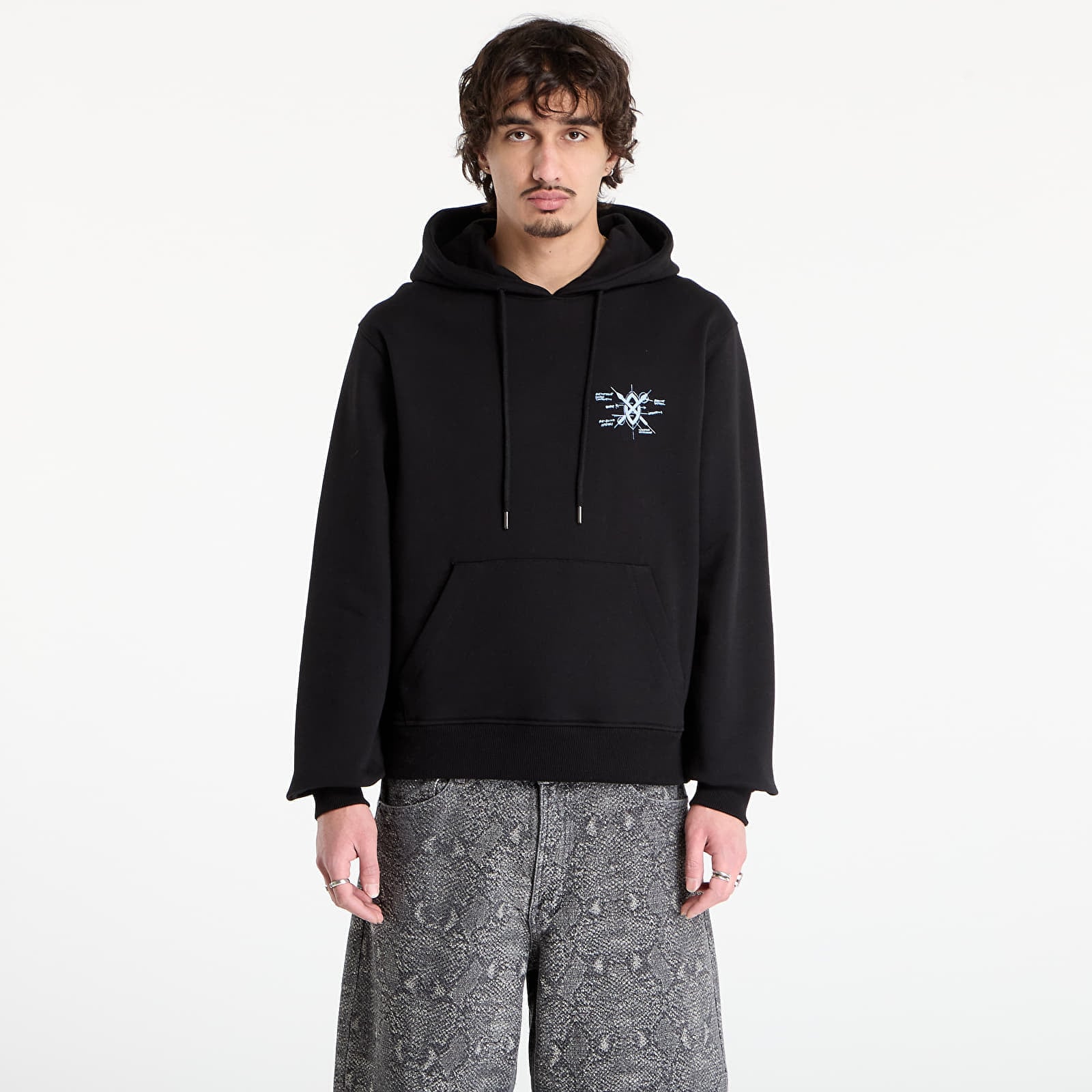 Φούτερ Daily Paper Shield Evolution Hoodie Black XS
