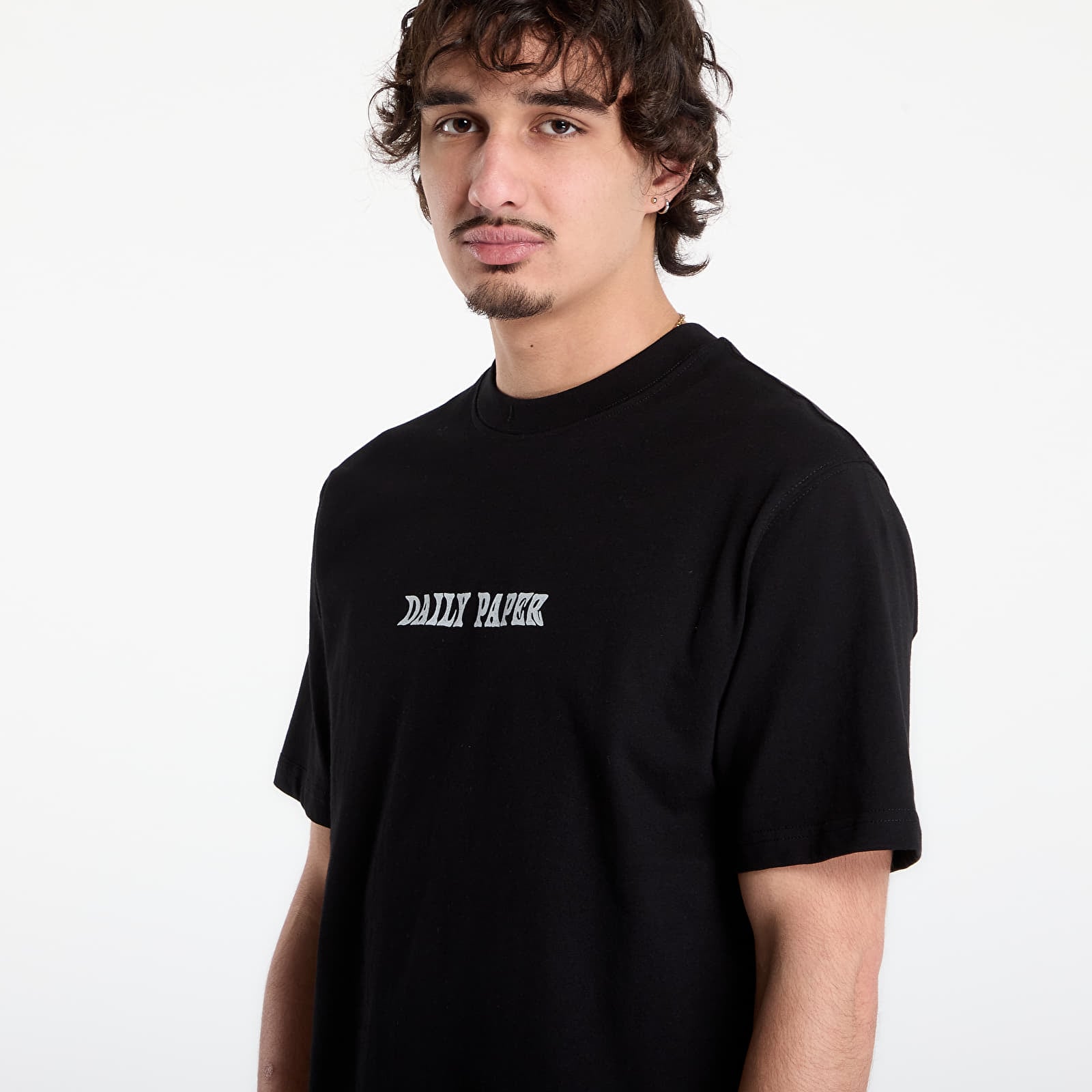 T-Shirts Daily Paper Oil Can Ss Tee Black