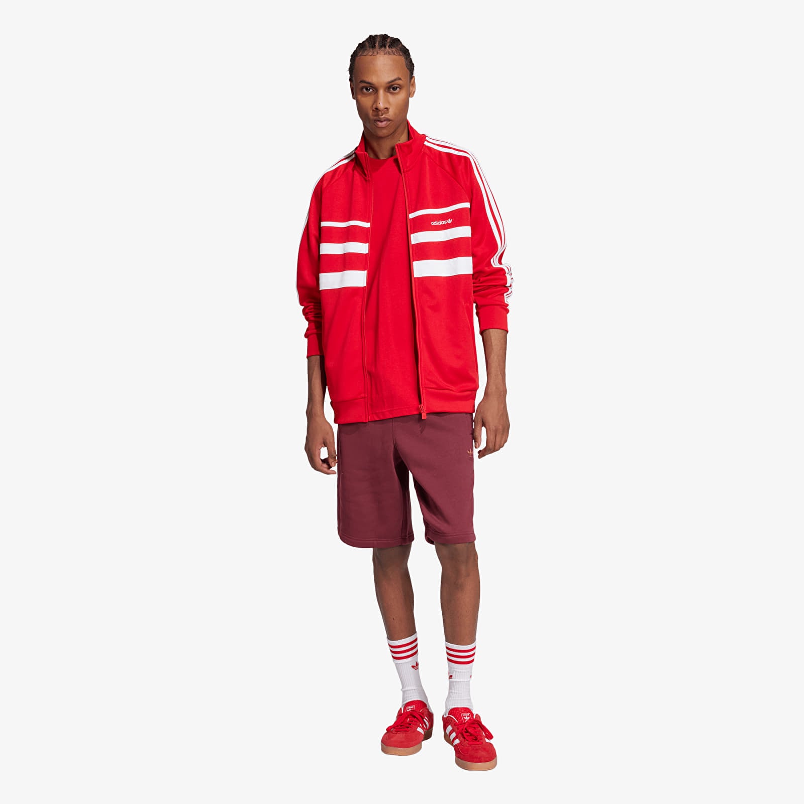 T-shirts adidas Trefoil Essentials Tee Better Scarlet