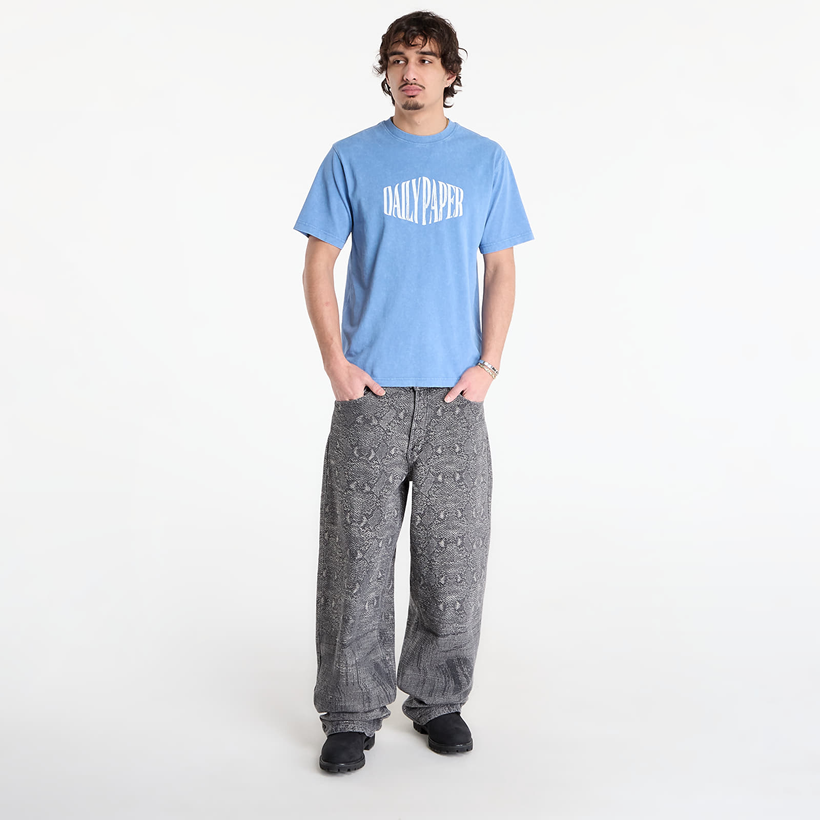 T-Shirts Daily Paper Vintage Ss Tee Quiet Harbor