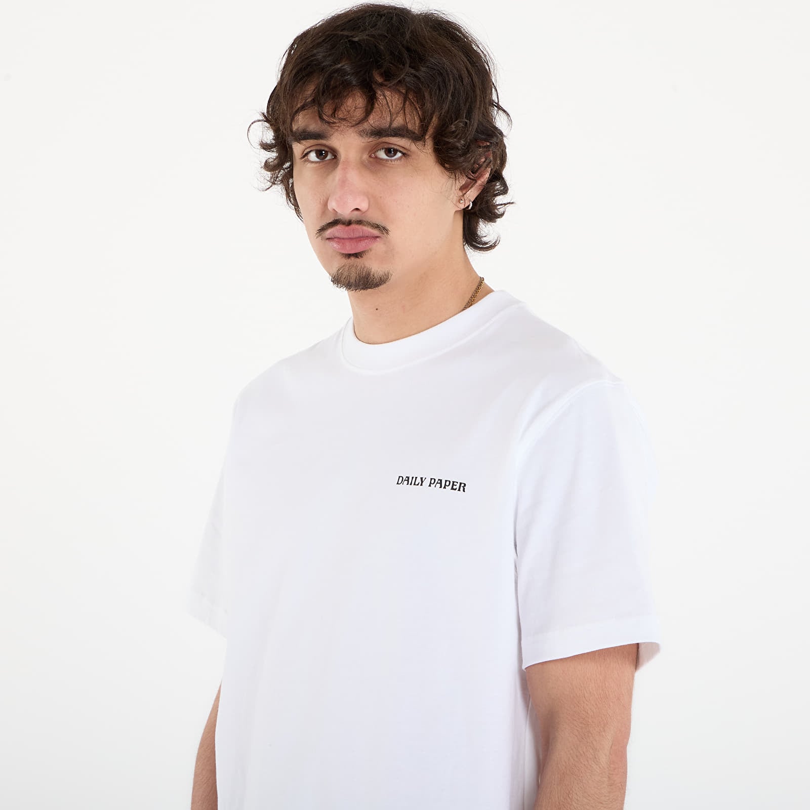 T-Shirts Daily Paper Chain Shield T-Shirt White