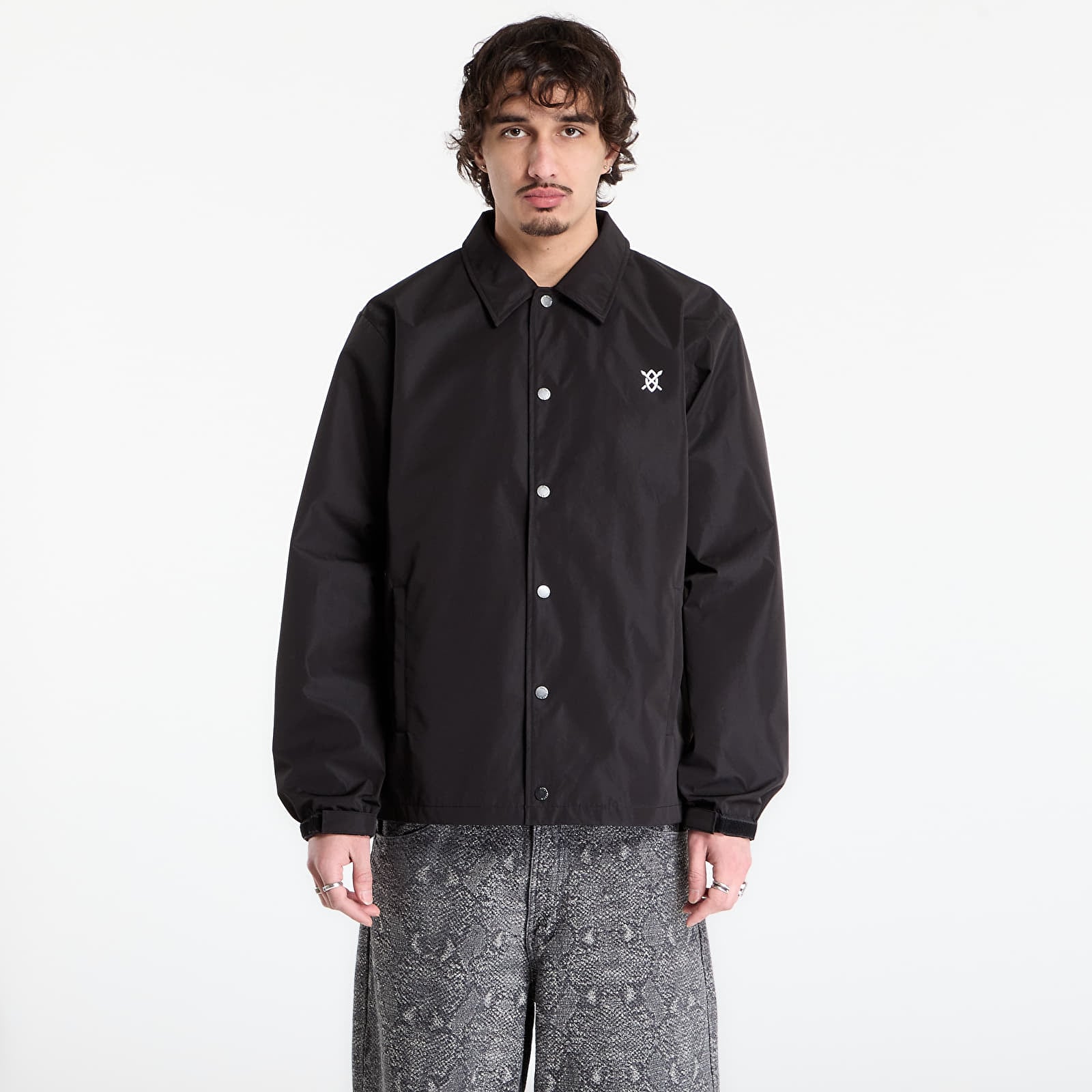 Якета Daily Paper Alias Dias Coach Jacket Black