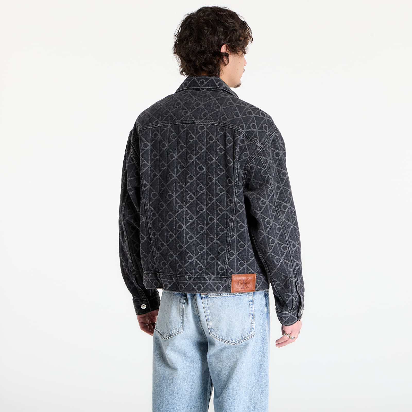 Pánske bundy Calvin Klein Jeans 90S Emblem Jacket Black