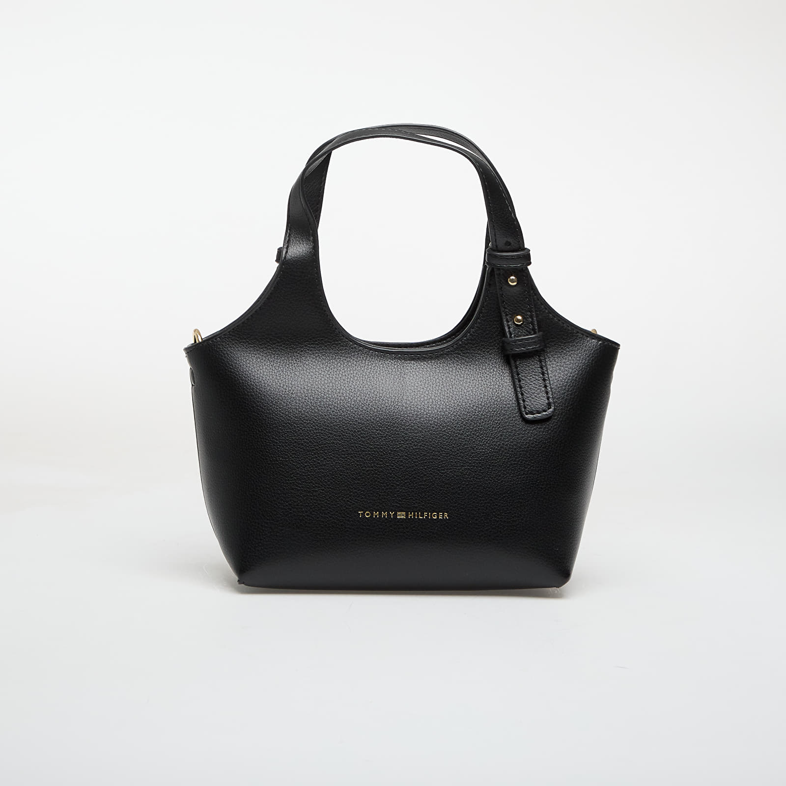 Handbags Tommy Hilfiger Th Logo Mini Tote Black