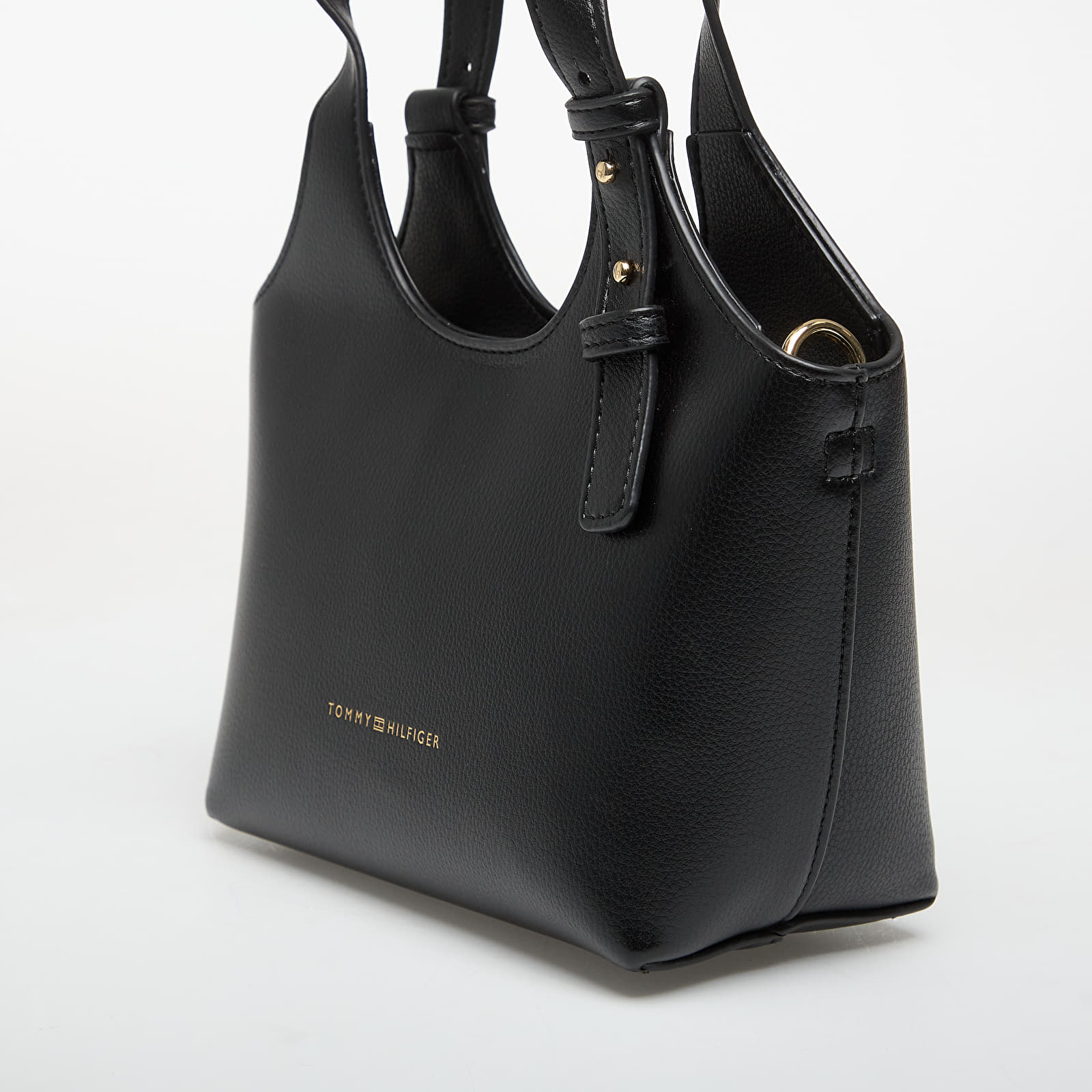 Handbags Tommy Hilfiger Th Logo Mini Tote Black