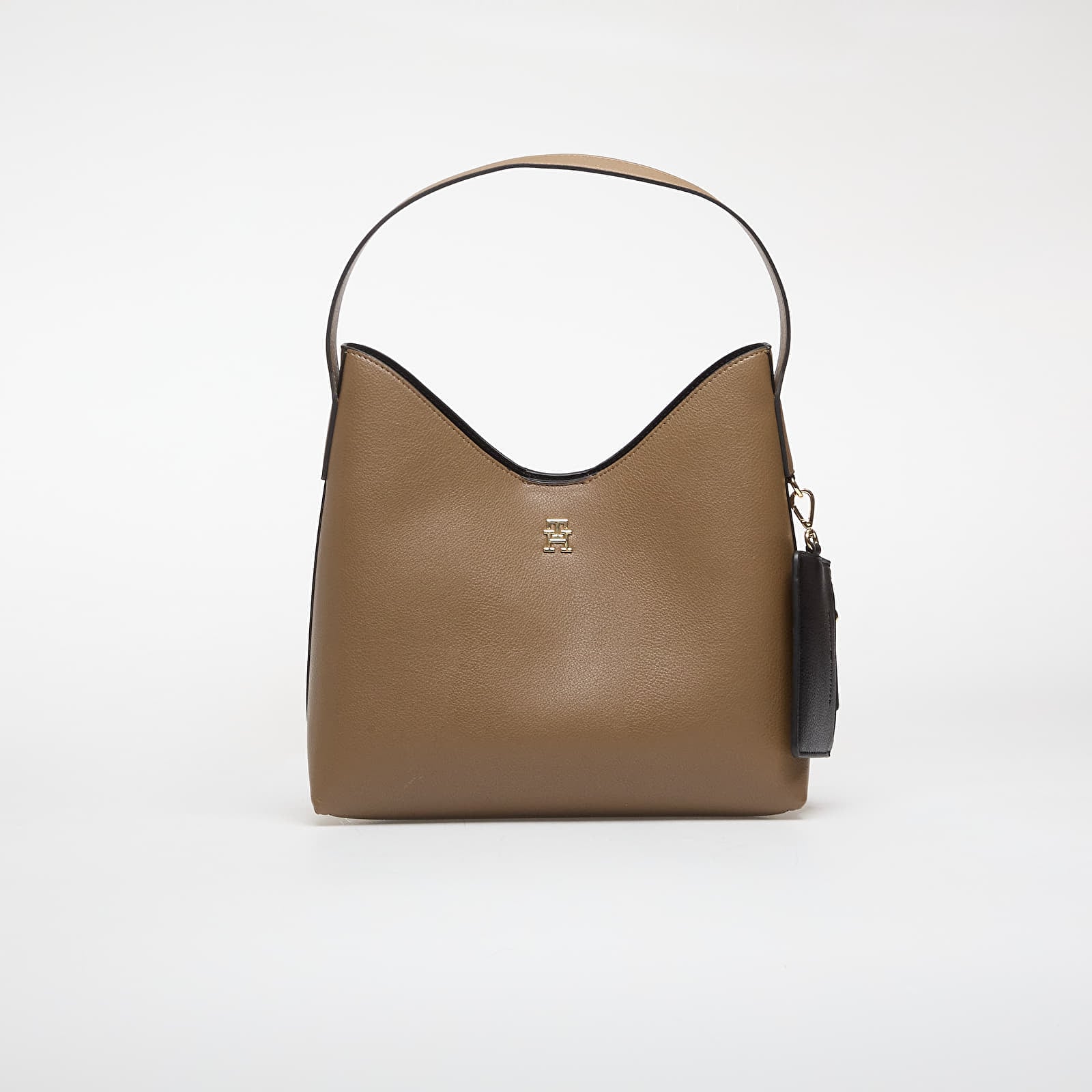 Handbags Tommy Hilfiger Th Icon Shoulder Bag Taupe