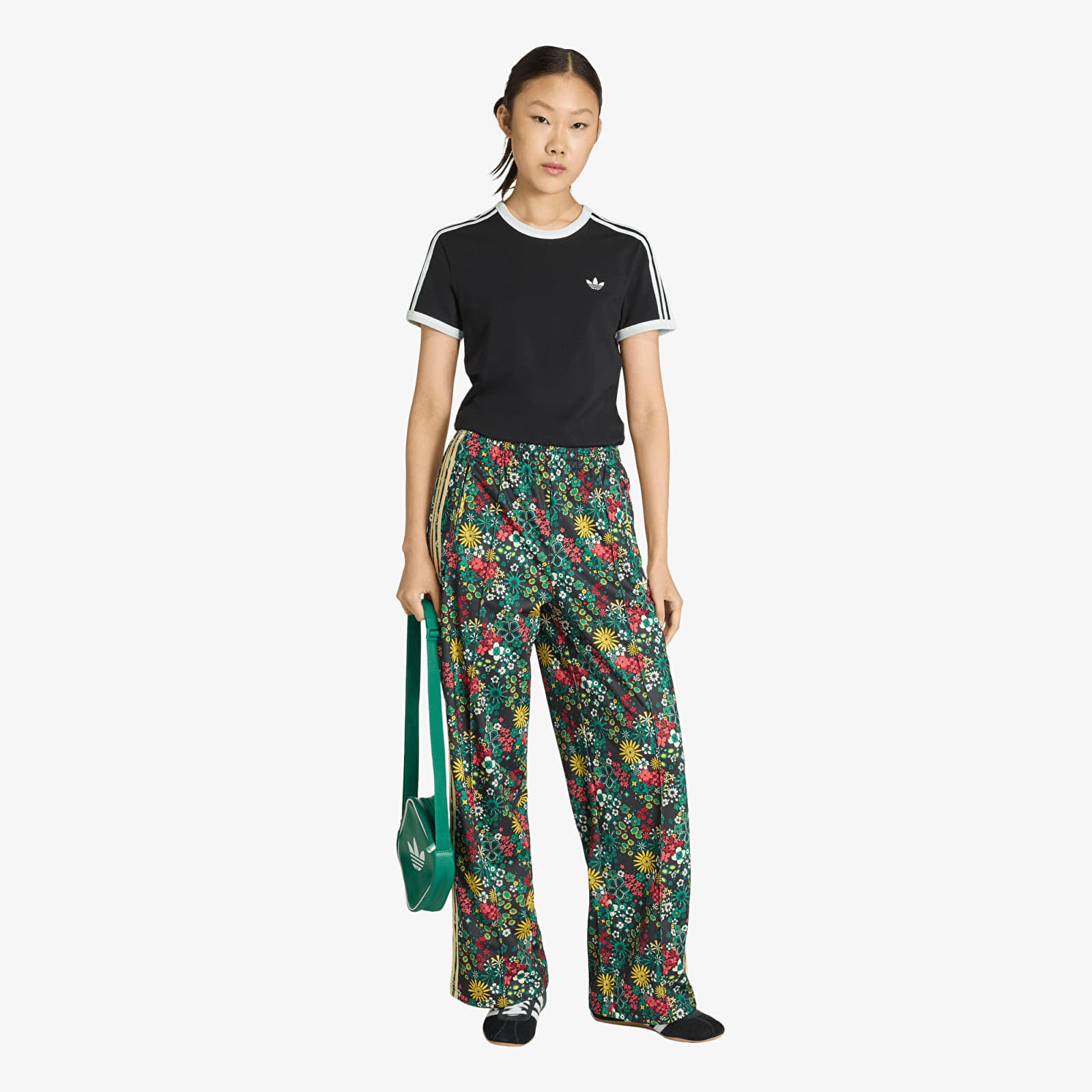 Jogginghosen adidas Fb Loose Track Pants Black/ Bright Green/ Cgreen/ Eqtyel