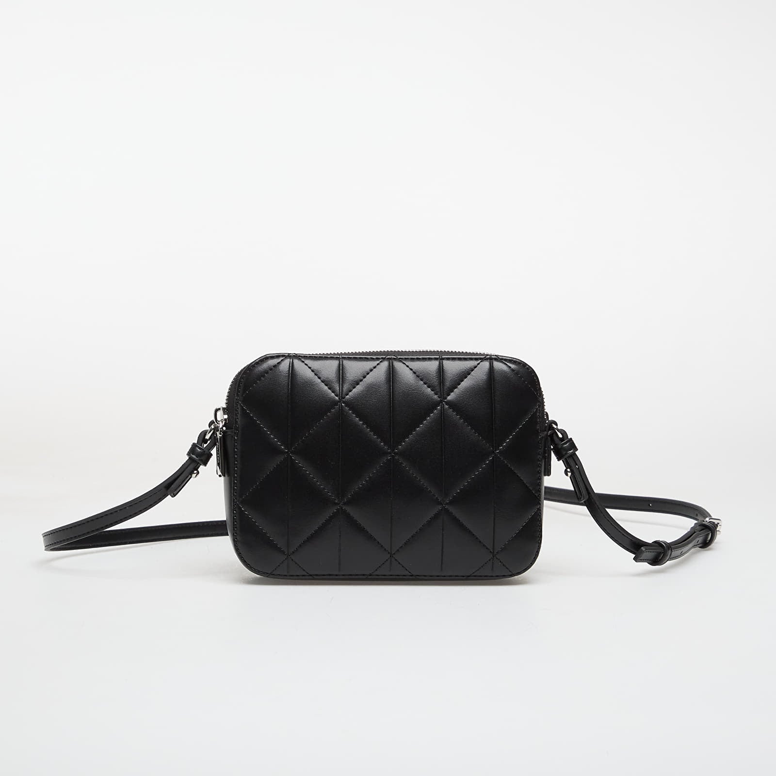 Umhängetaschen Calvin Klein Quilted Double Zip Camera Bag Black
