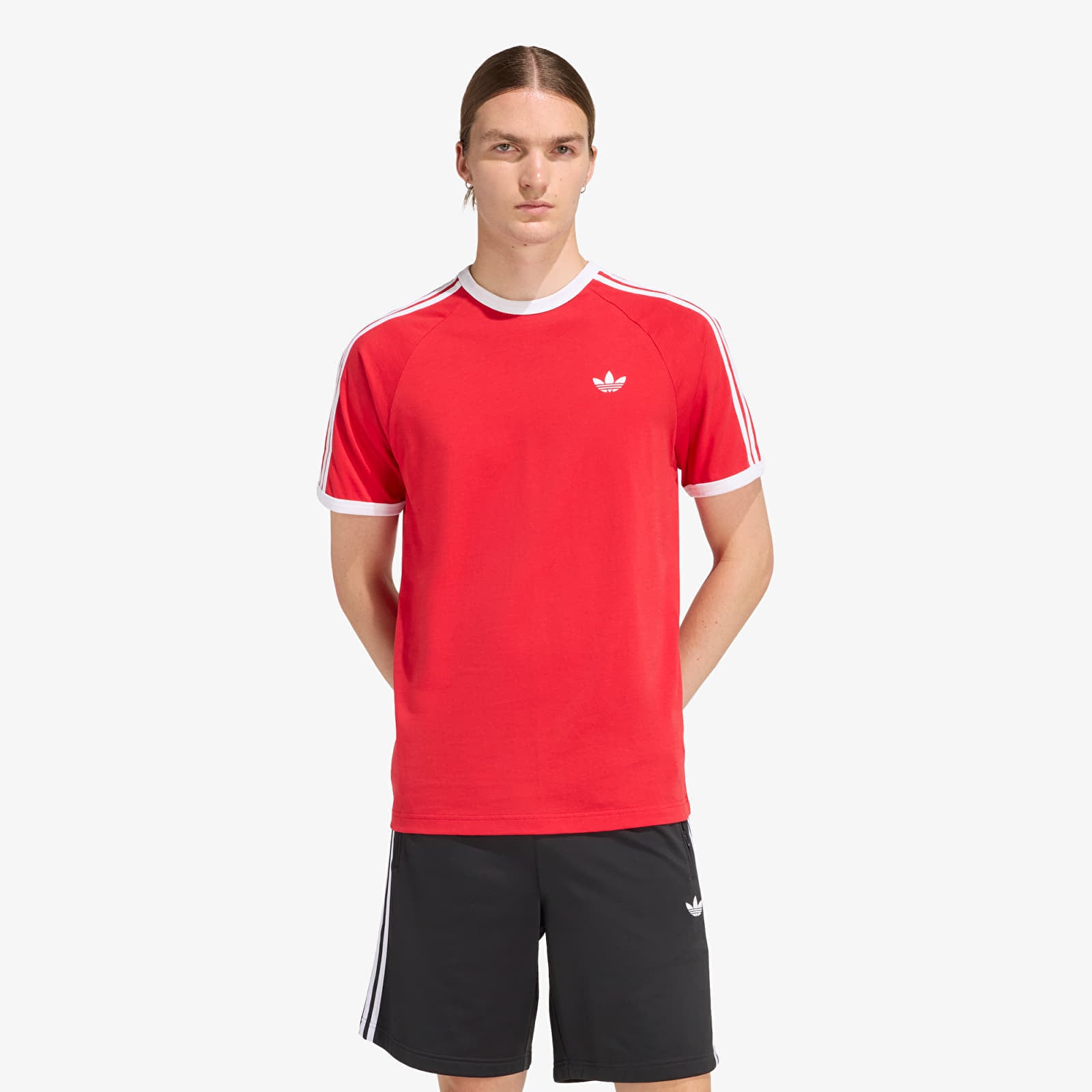 Тениска adidas 3-STRIPES T-Shirt Better Scarlet S