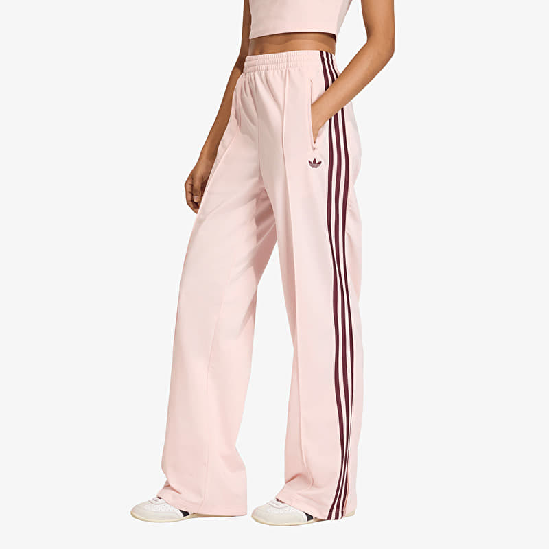 Sweatpants adidas Firebird Loose Track Tracksuit Bottoms Sandy Pink/ Maroon
