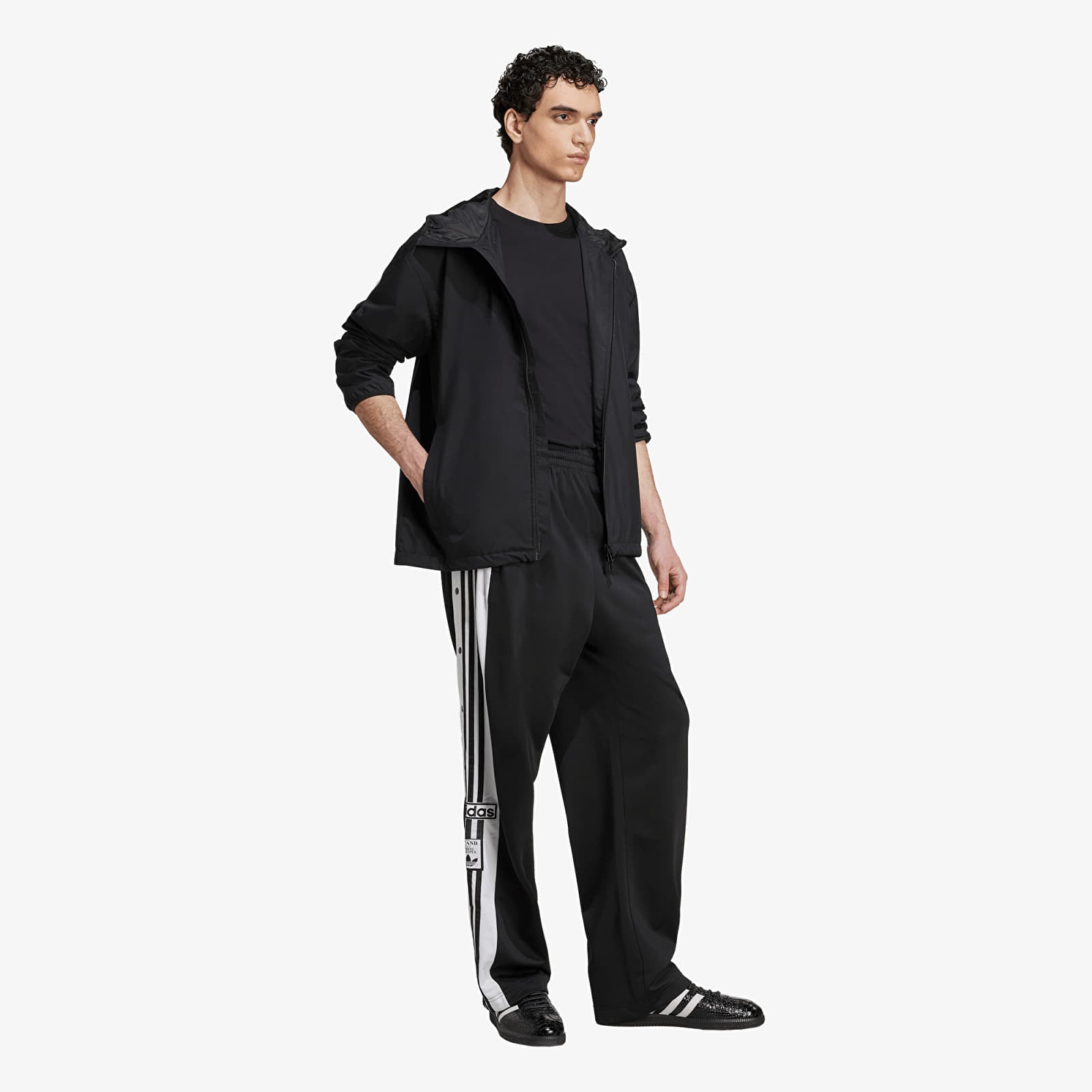 Giacche adidas Trefoil Essentials Woven Jacket Black