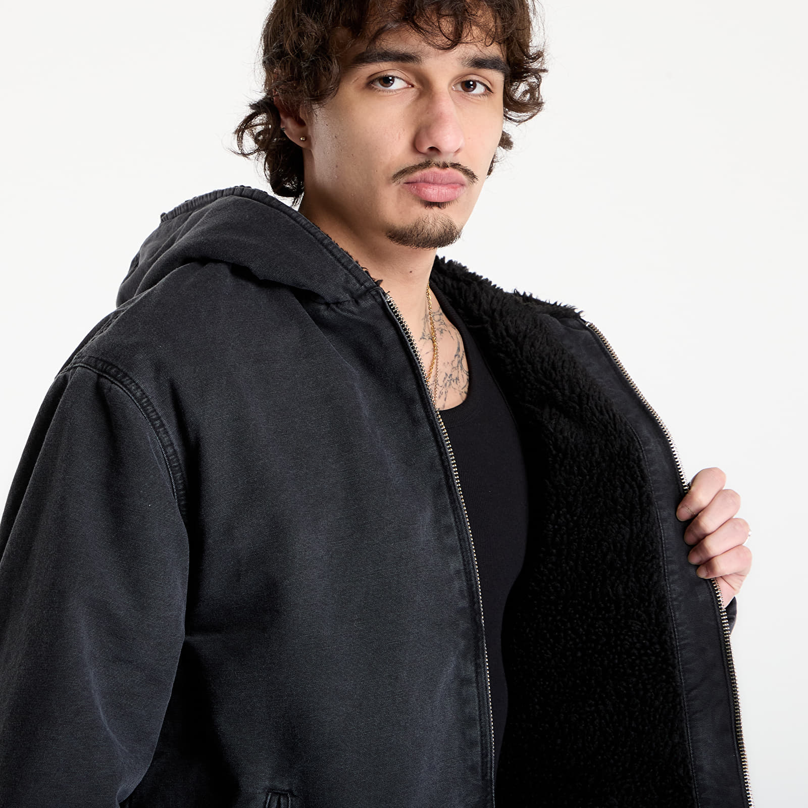 Men's jackets Carhartt WIP Mitch Jacket UNISEX Black