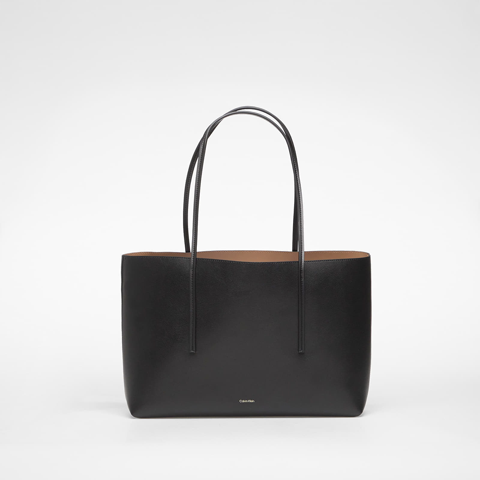 Calvin Klein Foil Logo Tote W/ Pouch Black Universal