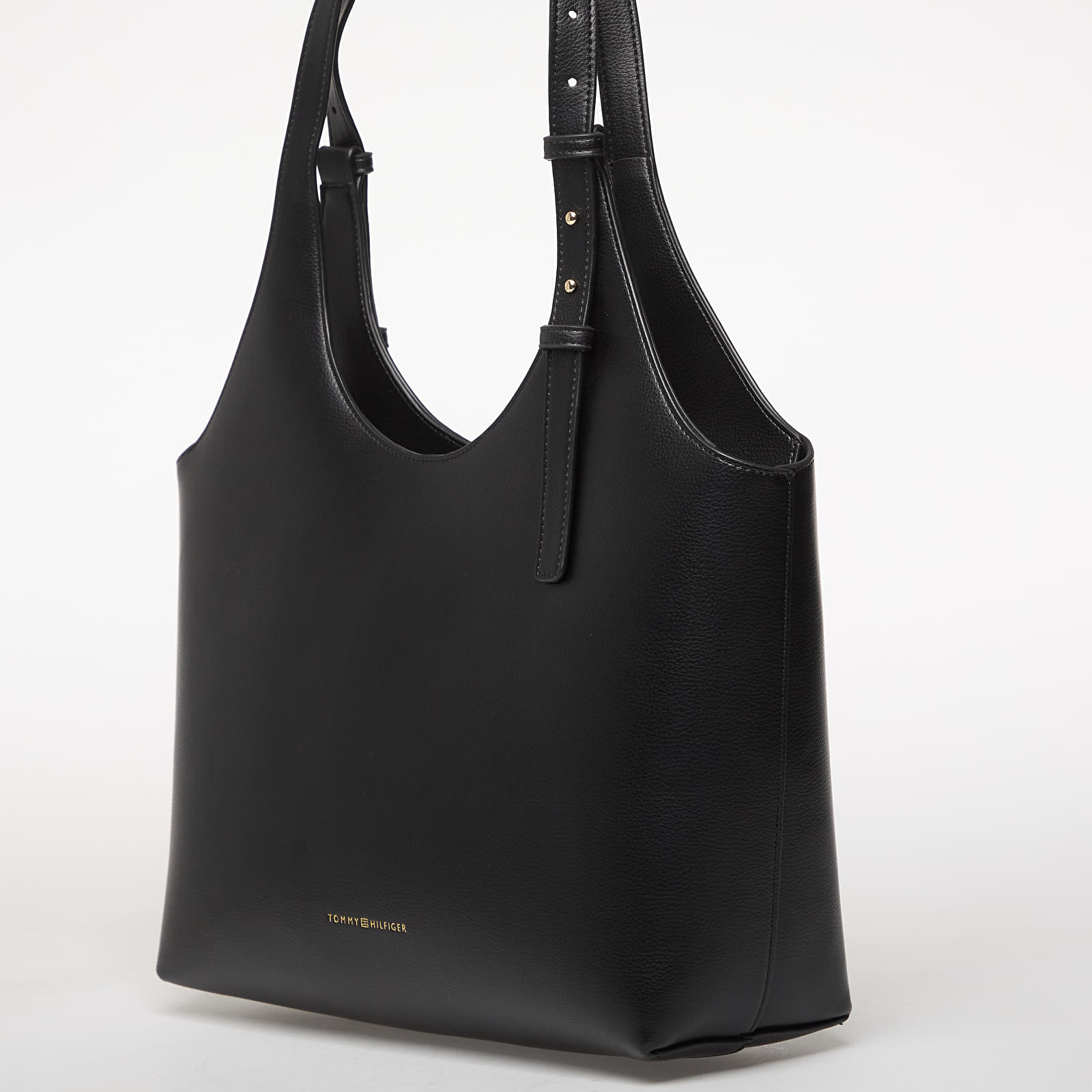 Handbags Tommy Hilfiger Th Logo Tote Black