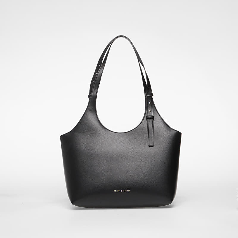 Tommy Hilfiger Th Logo Tote Black