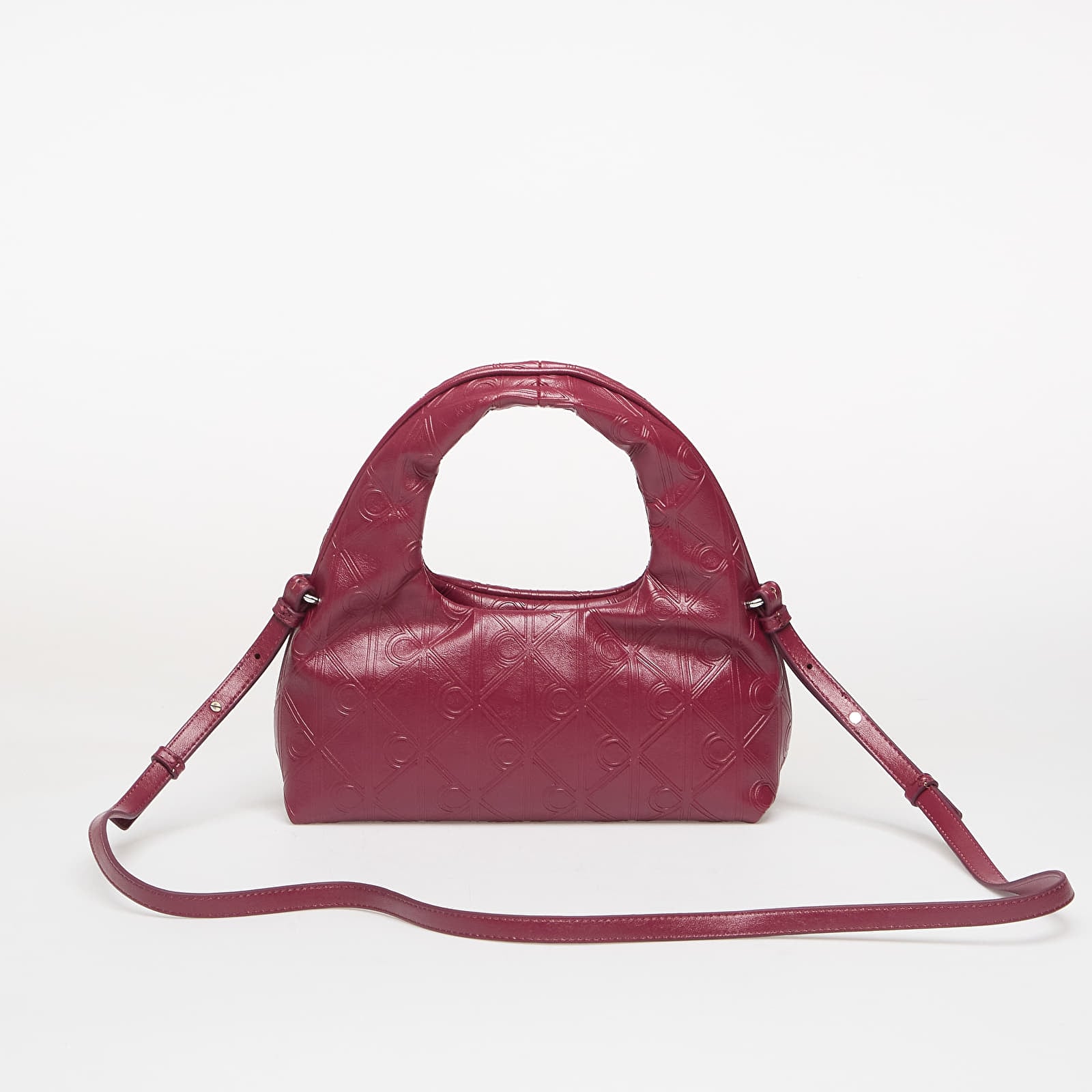 Käekotid Calvin Klein Emblem Aop Puffer Bag With Strap Alluring pink