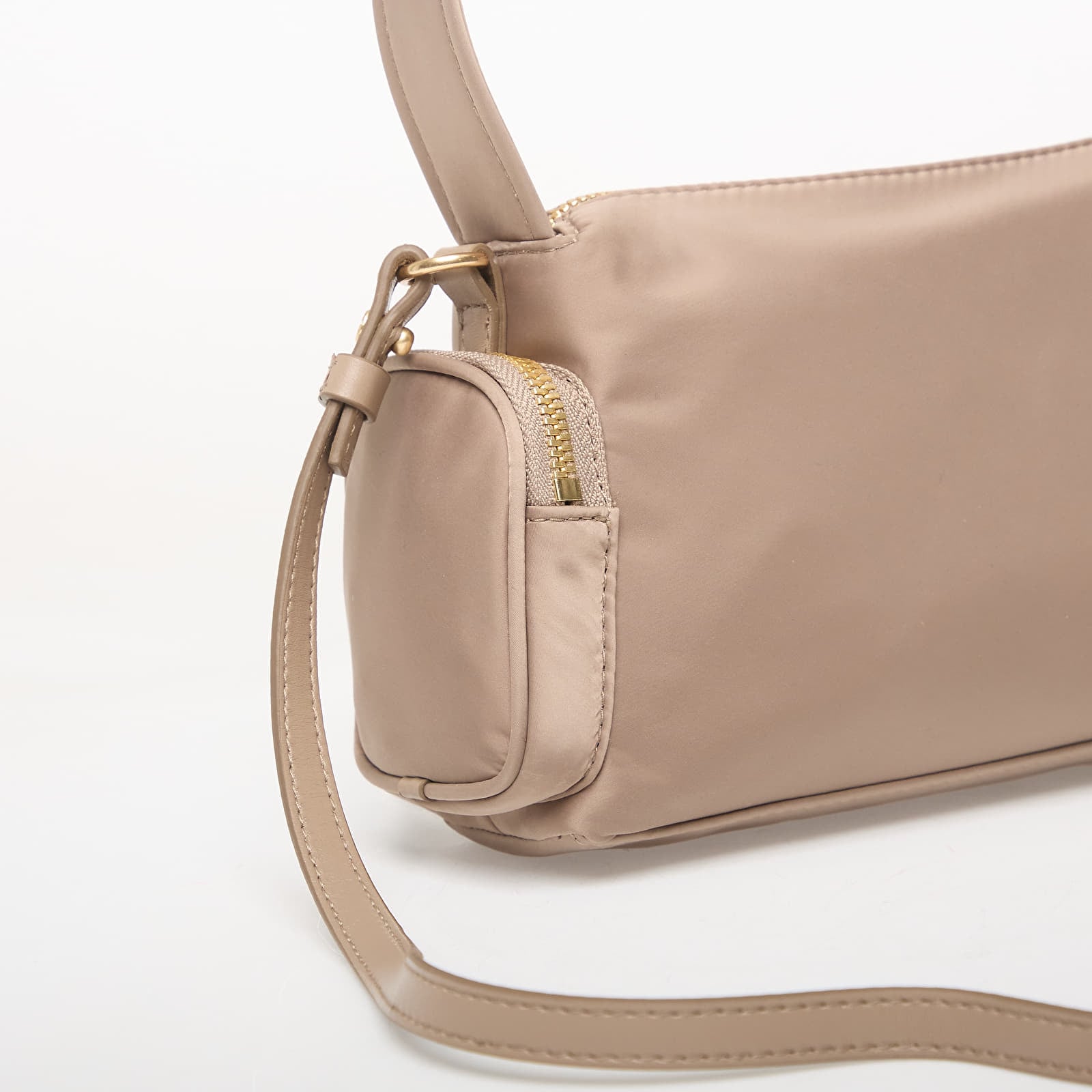 Handbags Calvin Klein Pocket Nylon Bag W/ Strap Beige