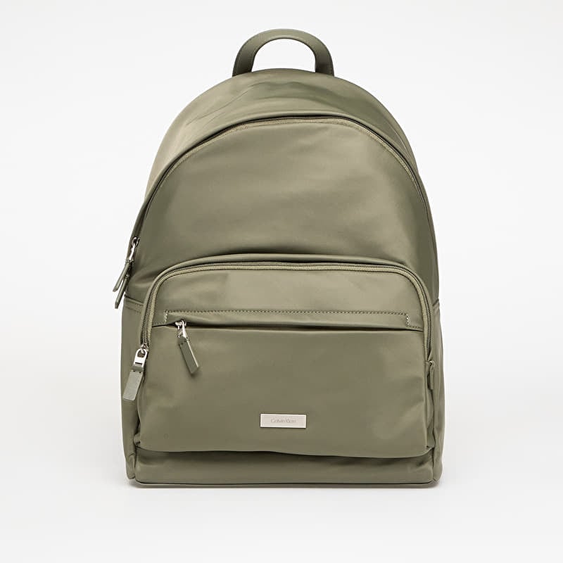 Mochila Calvin Klein Sleek Round Backpack Beige