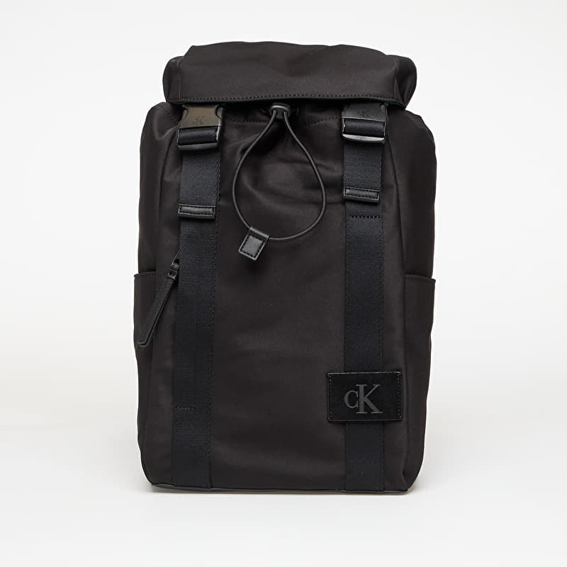 Kuprinė Calvin Klein Canvas Mix Backpack Black