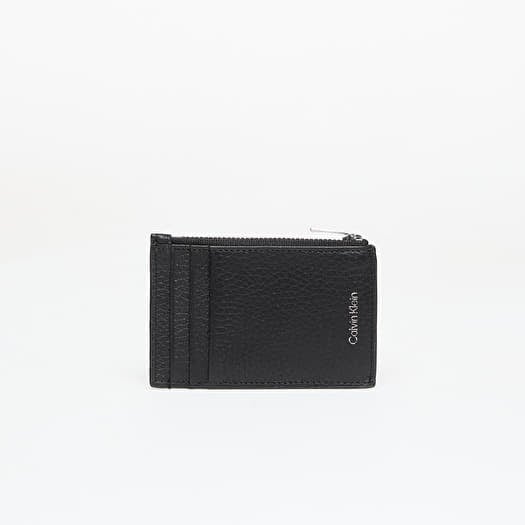 Wallet Calvin Klein Foil Emboss N/S Zip Wallet Black