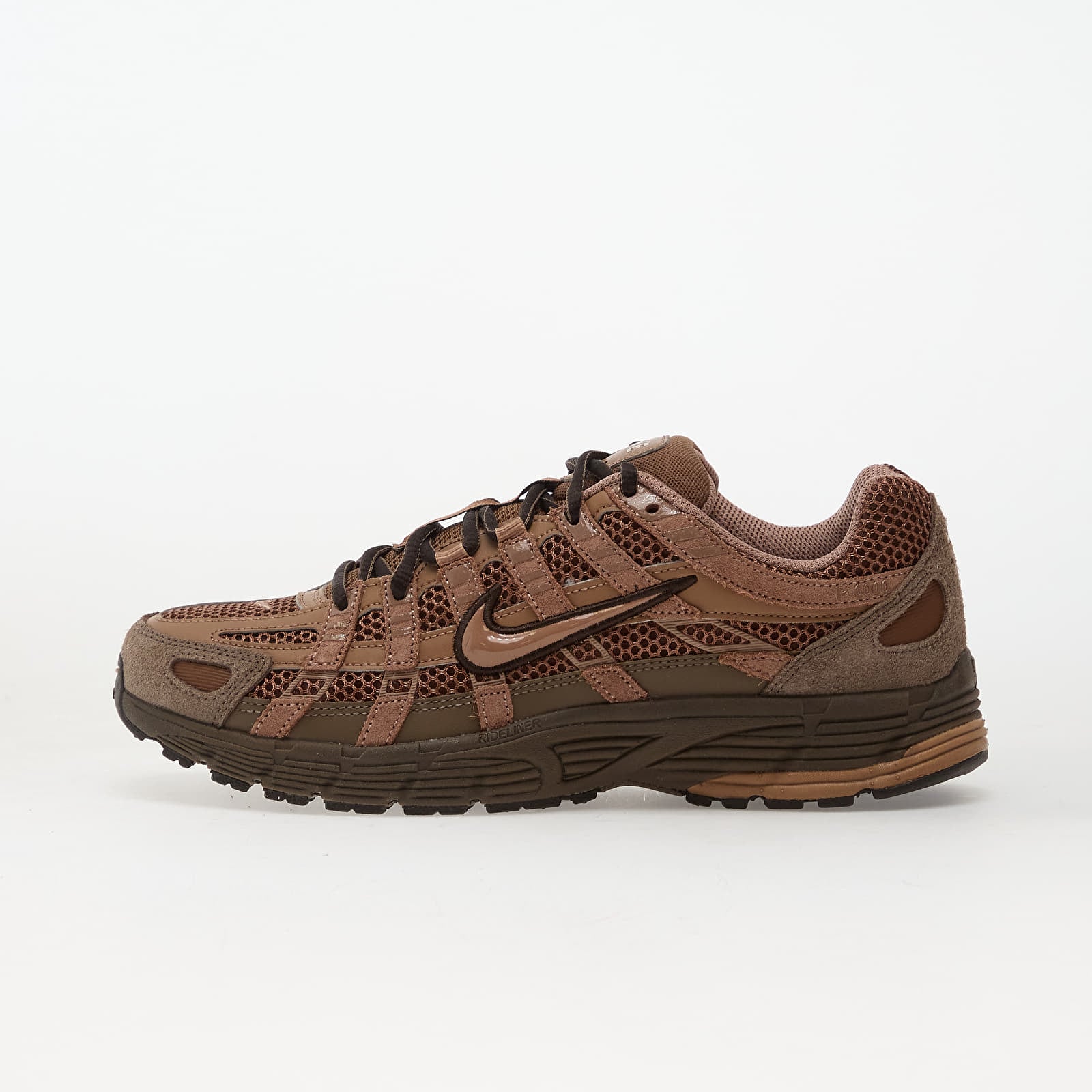 Scarpe uomo Nike P-6000 Suede Cacao Wow/ Archaeo Brown-Baroque Brown