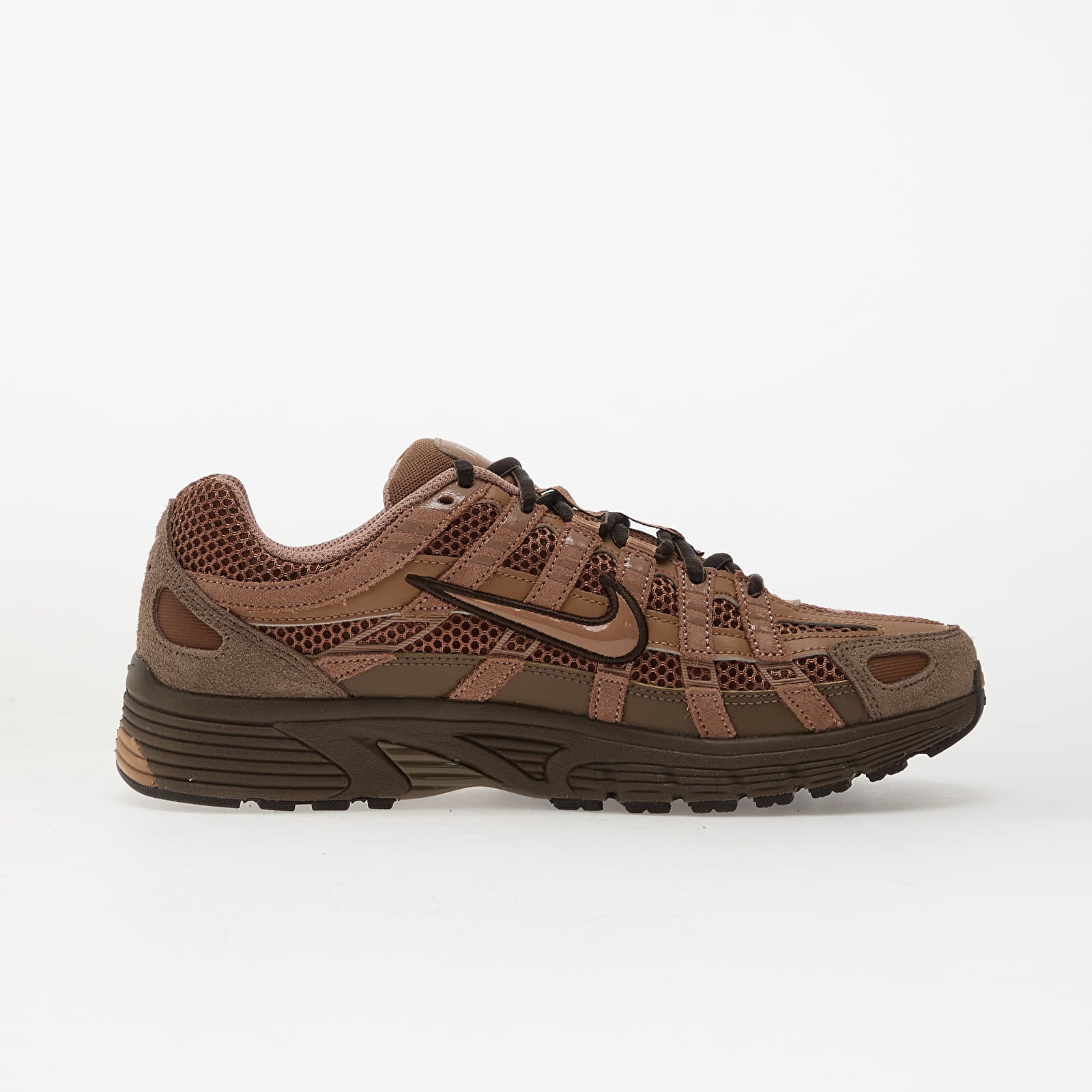 Scarpe uomo Nike P-6000 Suede Cacao Wow/ Archaeo Brown-Baroque Brown