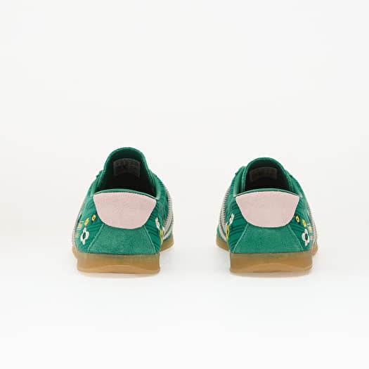 adidas Gazelle Lo Pro W Bright Green/ Off White/ Gum | Queens