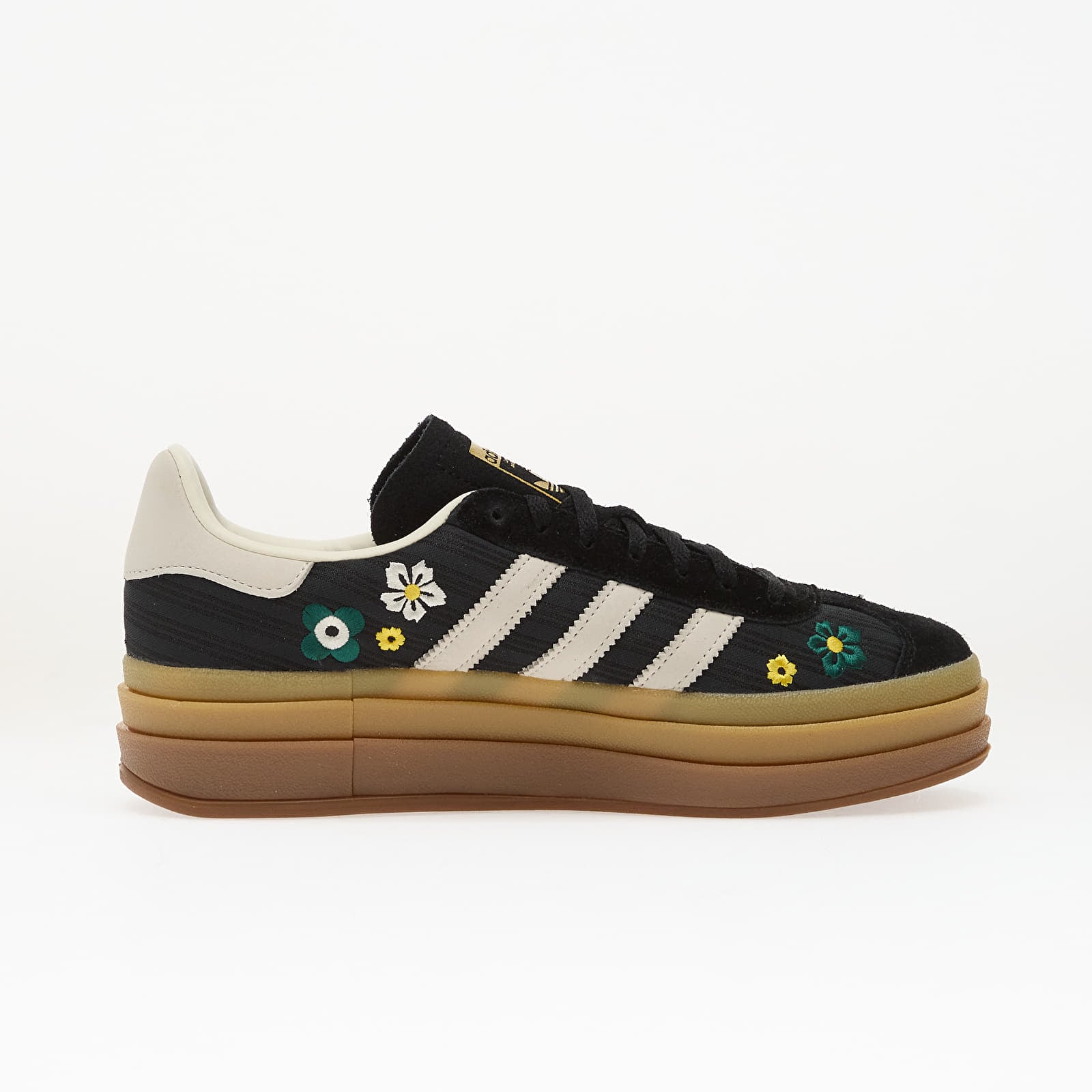 Sneakers och skor för kvinnor adidas Gazelle Bold W Core Black/ Off White/ Eqtyel