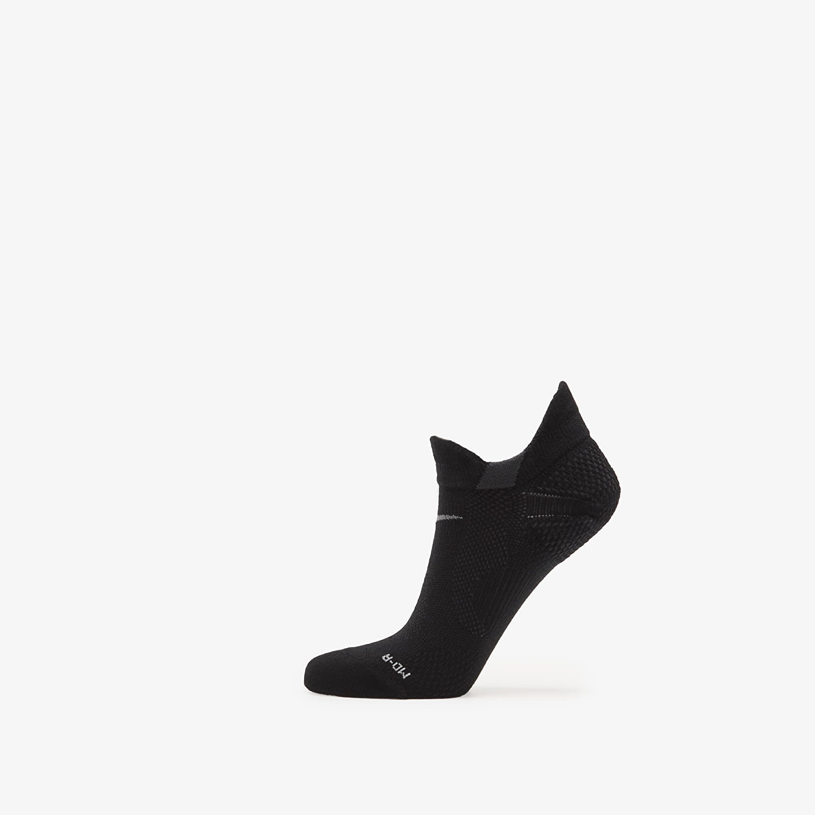 Vyriškos kojinės Nike Running Lightweight No-Show Socks 1 Pair Black/ Dk Smoke Grey/ Pure Platinum/ Smoke Grey