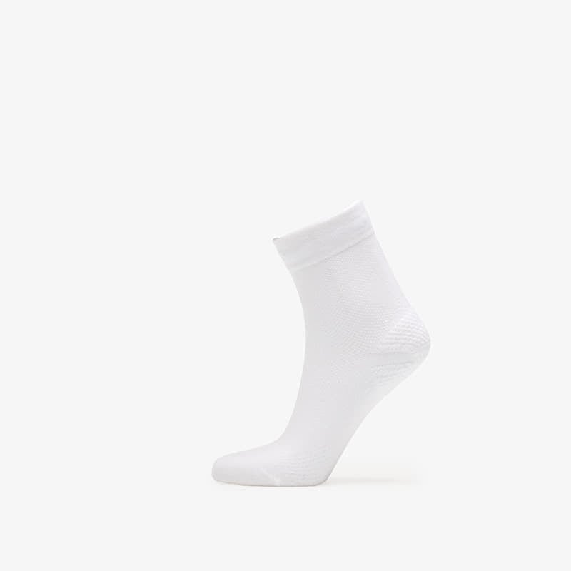 Nike Running Lightweight Micro Crew Socks 1 Pair White/ Black/ Pure Platinum