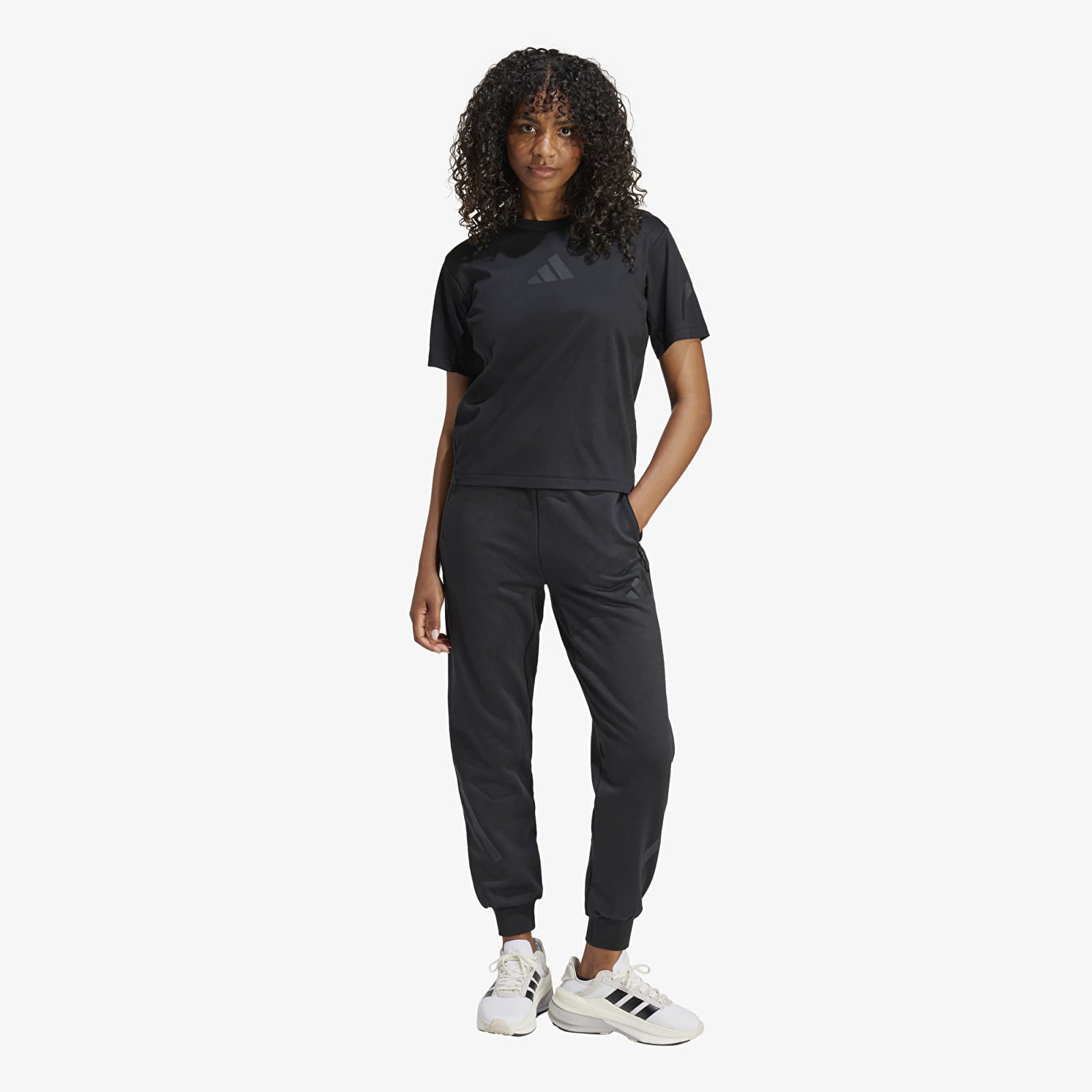 Ženske majice kratkih rukava adidas W Z.N.E. Tee Black