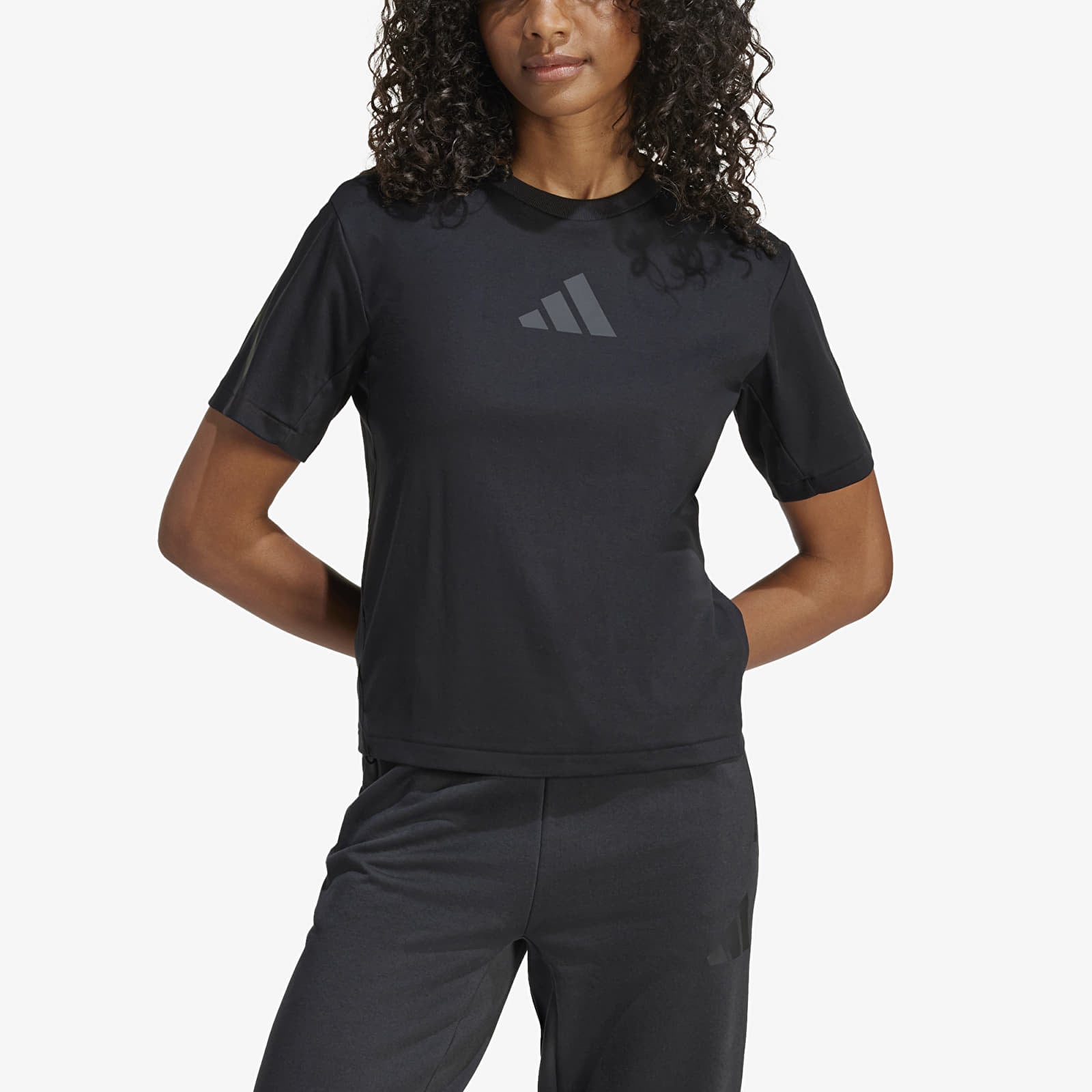 Ženske majice kratkih rukava adidas W Z.N.E. Tee Black