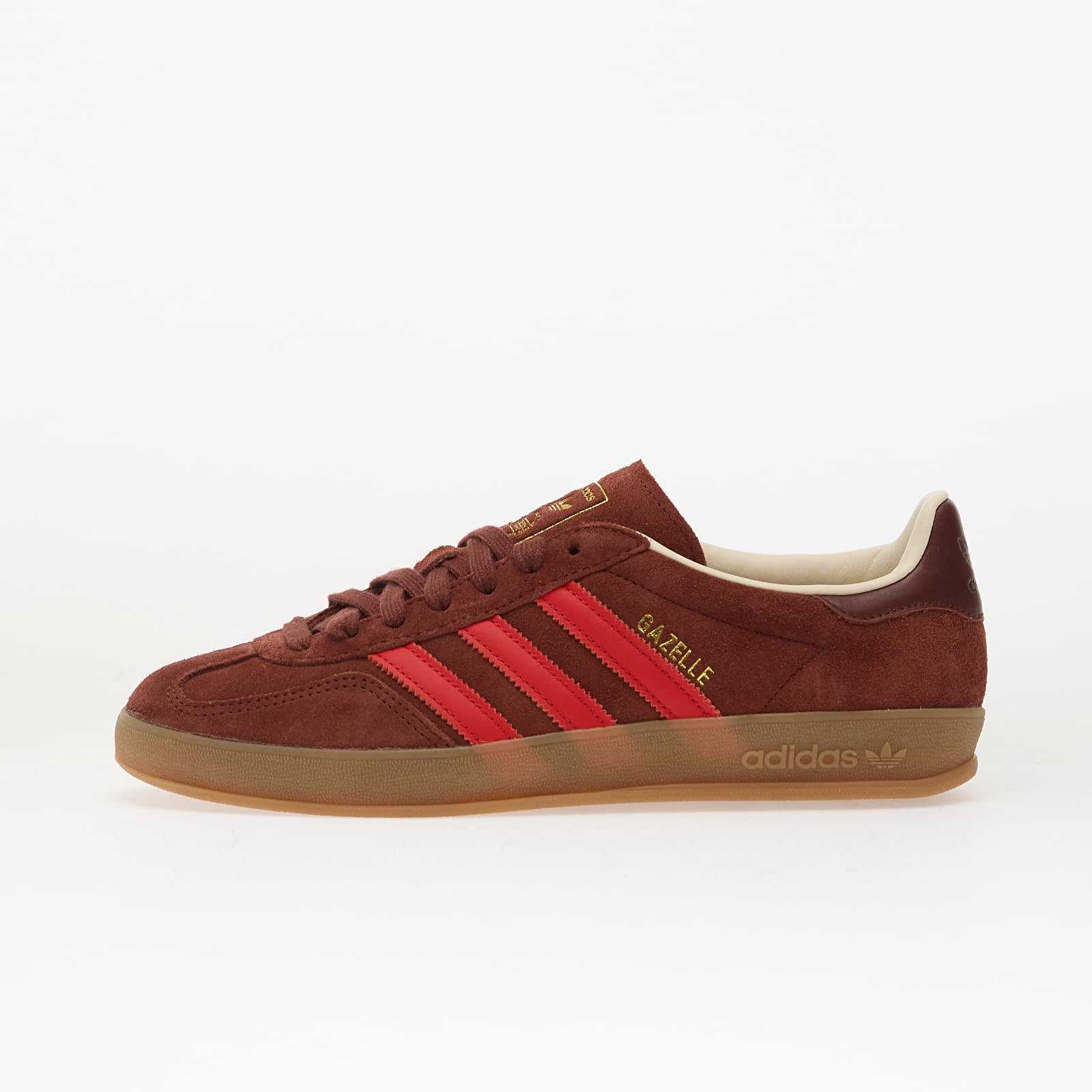 Men's sneakers and shoes adidas Gazelle Indoor Fox Brown/ Red/ Gum4