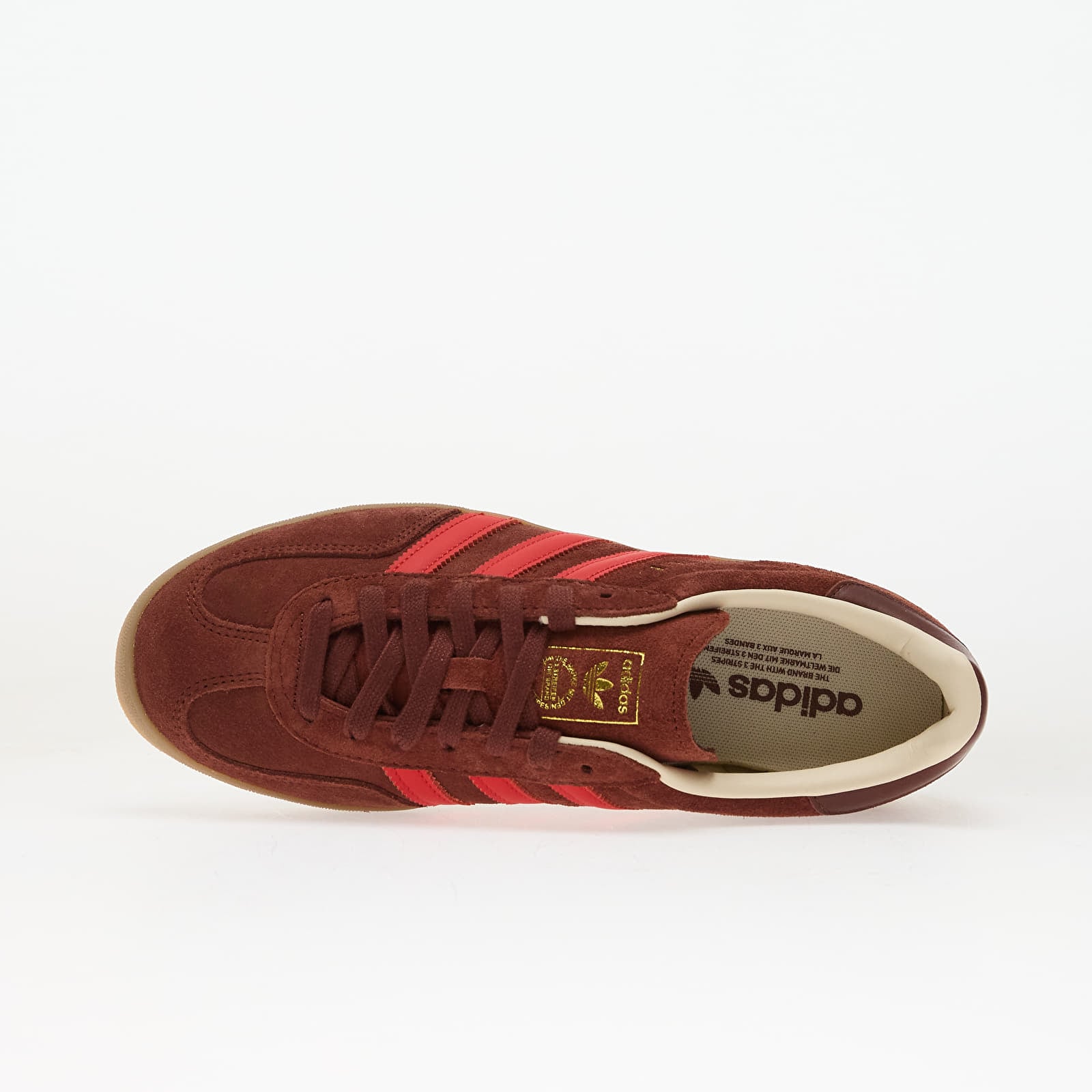 Men's sneakers and shoes adidas Gazelle Indoor Fox Brown/ Red/ Gum4