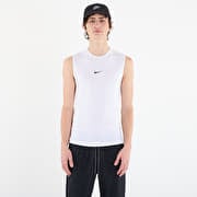 Nike Pro Men's Dri-FIT Tight Sleeveless Fitness Top White/ Black
